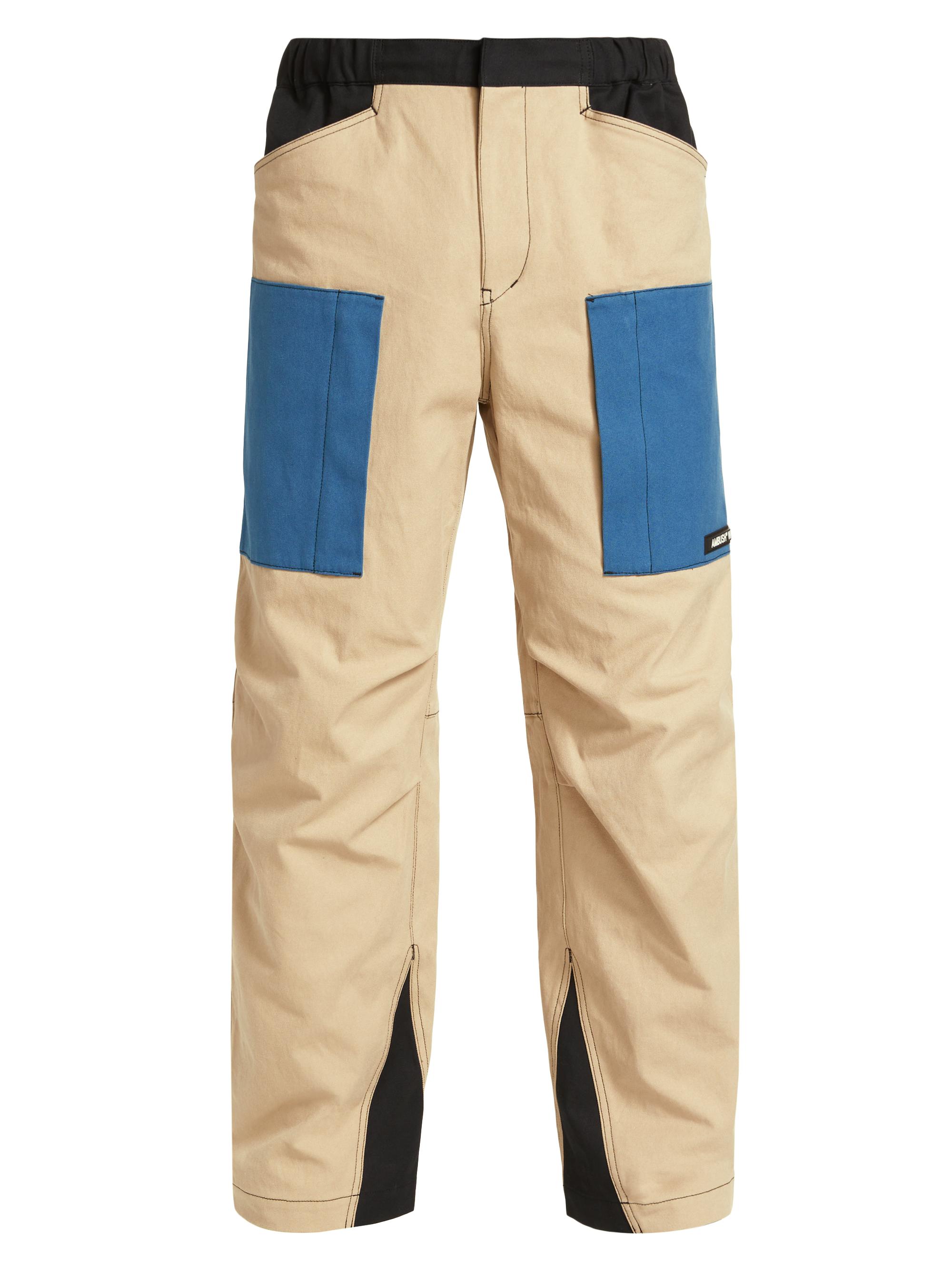 Ambush Men's Panelled Cargo Pants - Tan