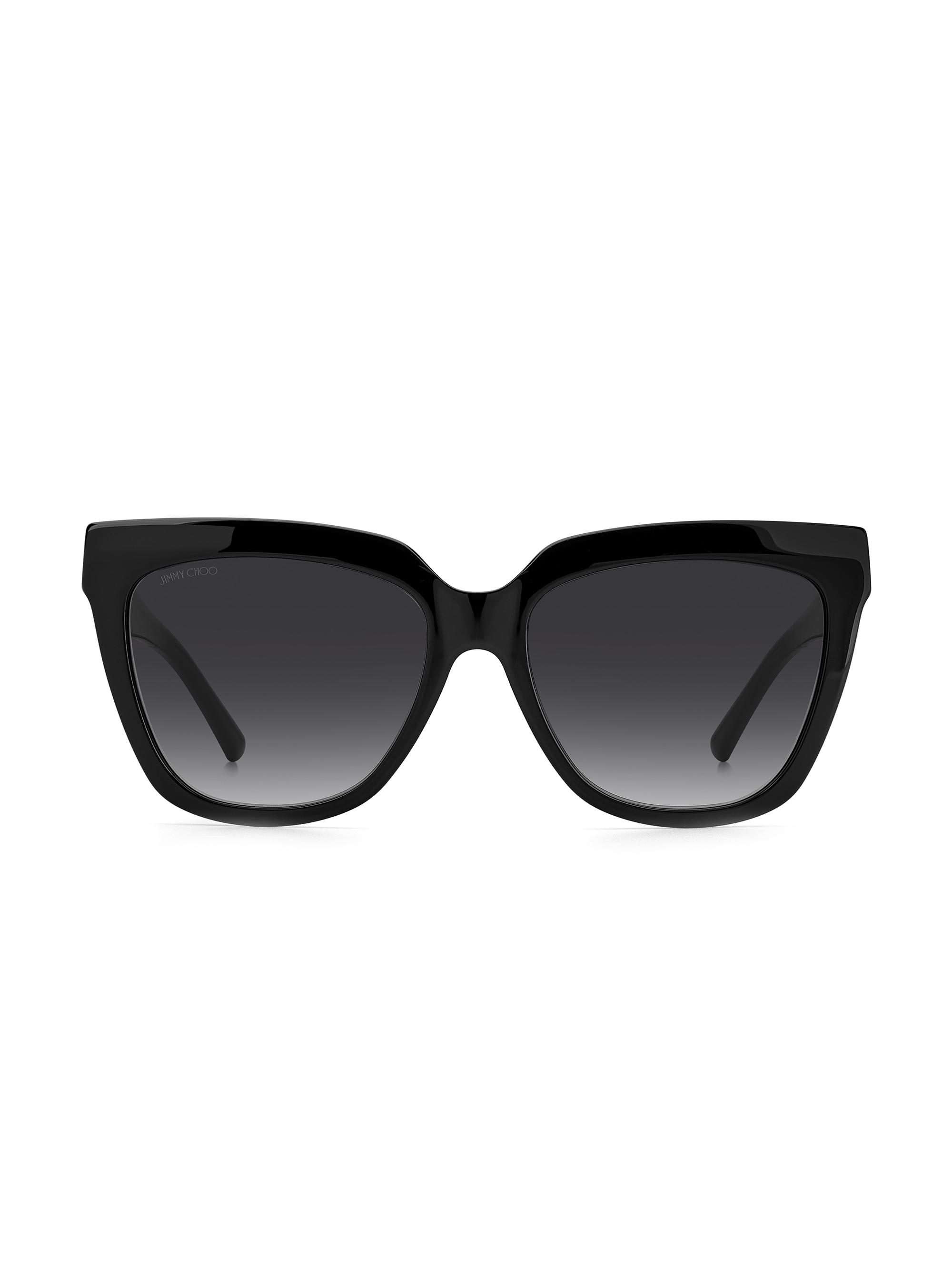 Jimmy Choo Women's Julieka 55MM Square Sunglasses - Black