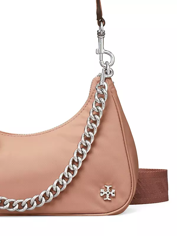 151 Mercer Metallic Small Crescent Bag: Women's Designer Crossbody Bags
