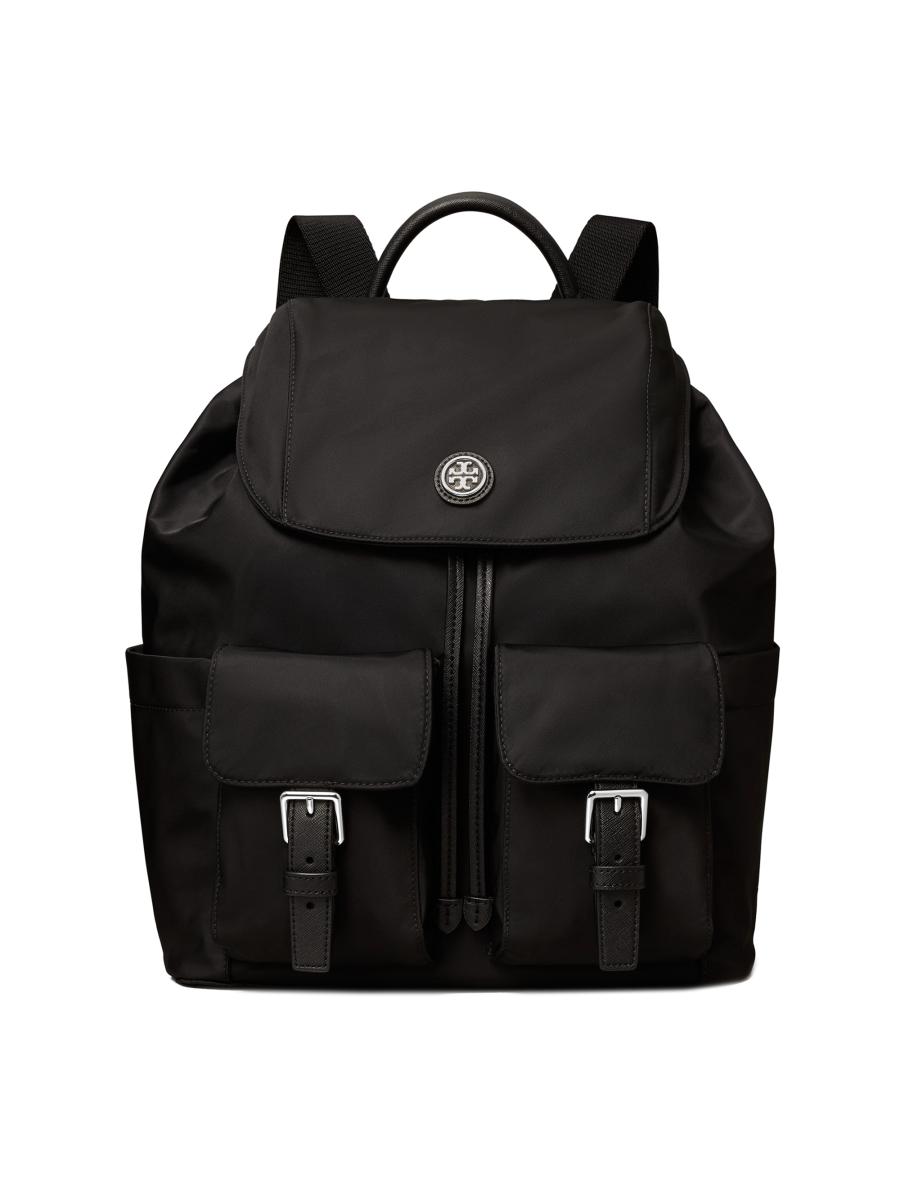TORY BURCH リュック ヴァージニア フラップ バックパック ナイロン ヴァージニア バックパック: レディース バックパック | Tory