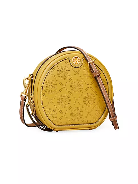 T Monogram Perforated Bucket Bag: Women's Handbags, Crossbody Bags