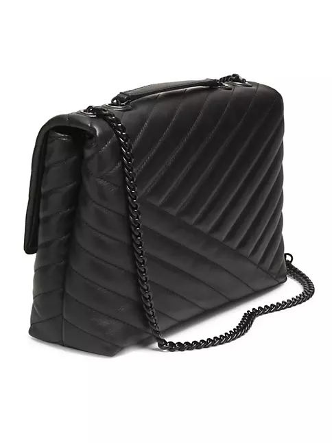 Kira Chevron Soft Convertible Shoulder Bag: Women's Designer Shoulder Bags