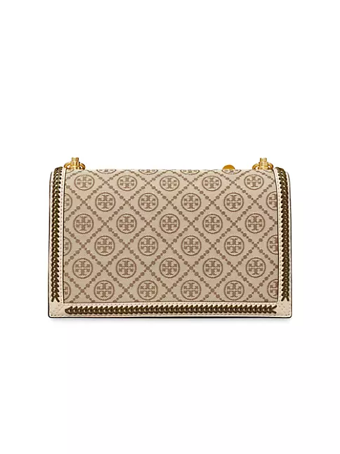 Shop Tory Burch MOTO 2023 Cruise Tory Burch T Monogram Braided Floral  Studio Shoulder Bag by Zinute