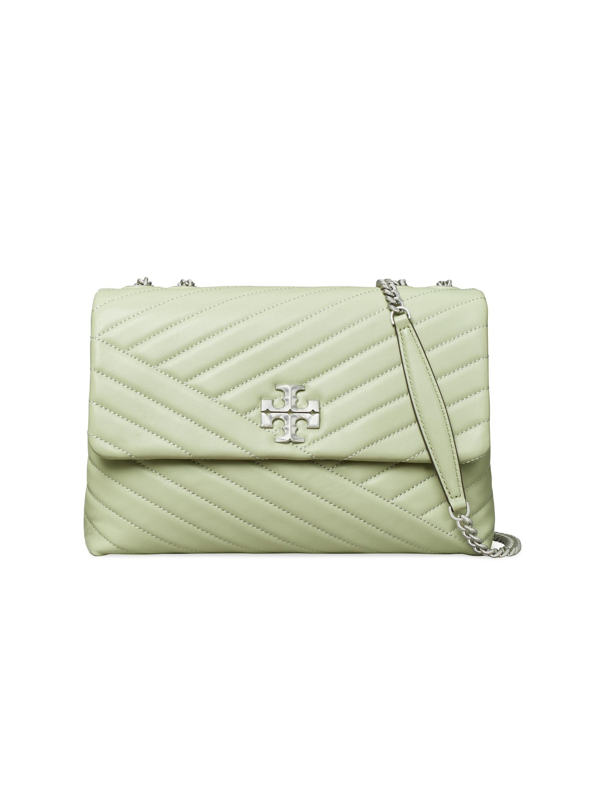 Tory Burch Large Kira Chevron Leather Shoulder Bag | Saks Fifth Avenue