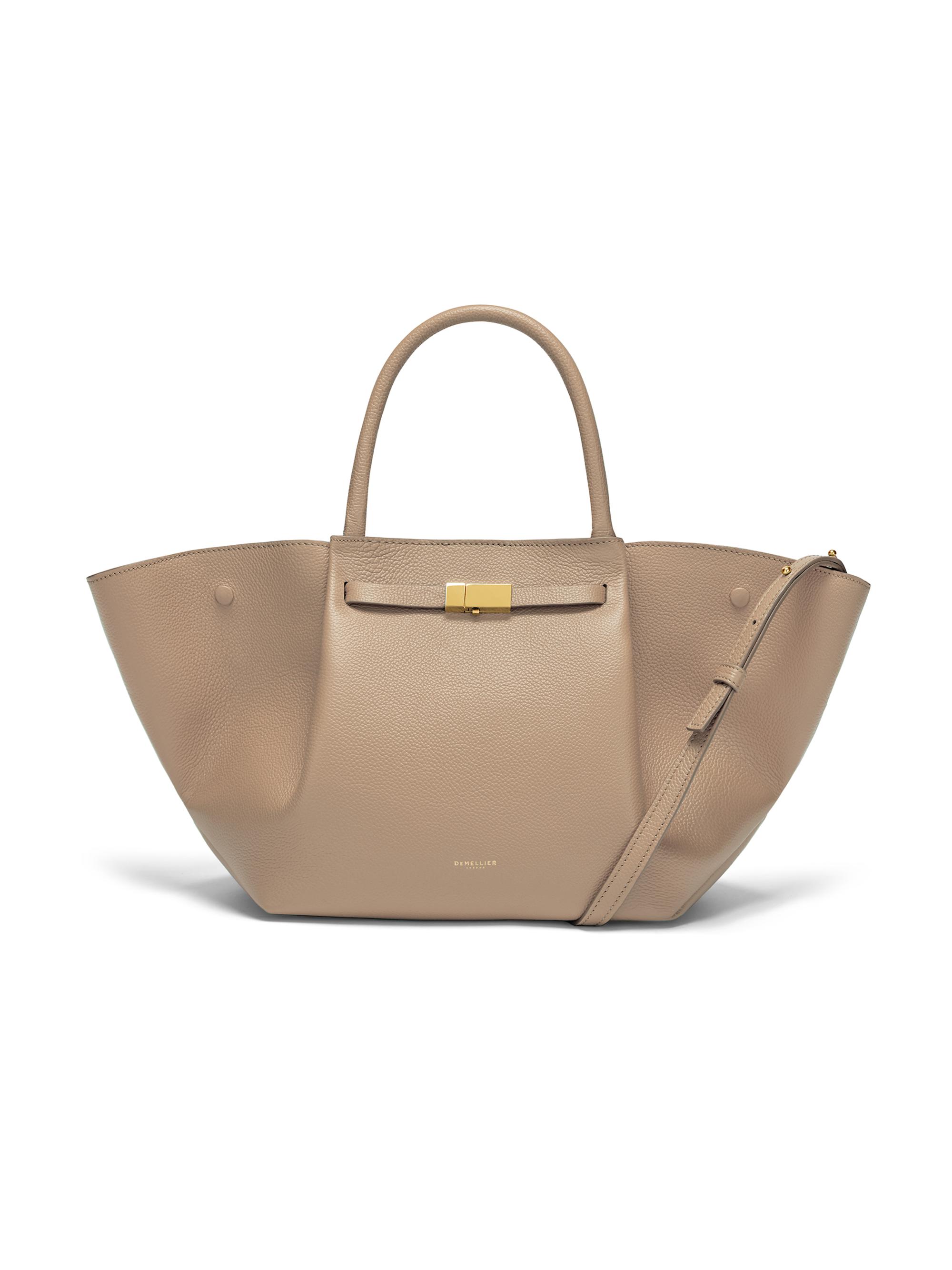 DeMellier Midi New York Leather Tote Bag | Saks Fifth Avenue