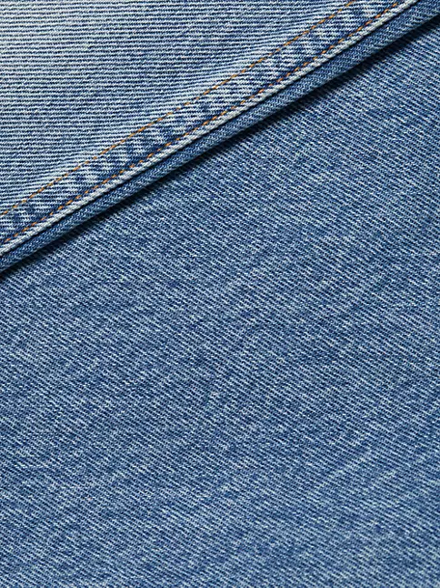 Lanvin Monogram-Pattern Straight-Leg Jeans