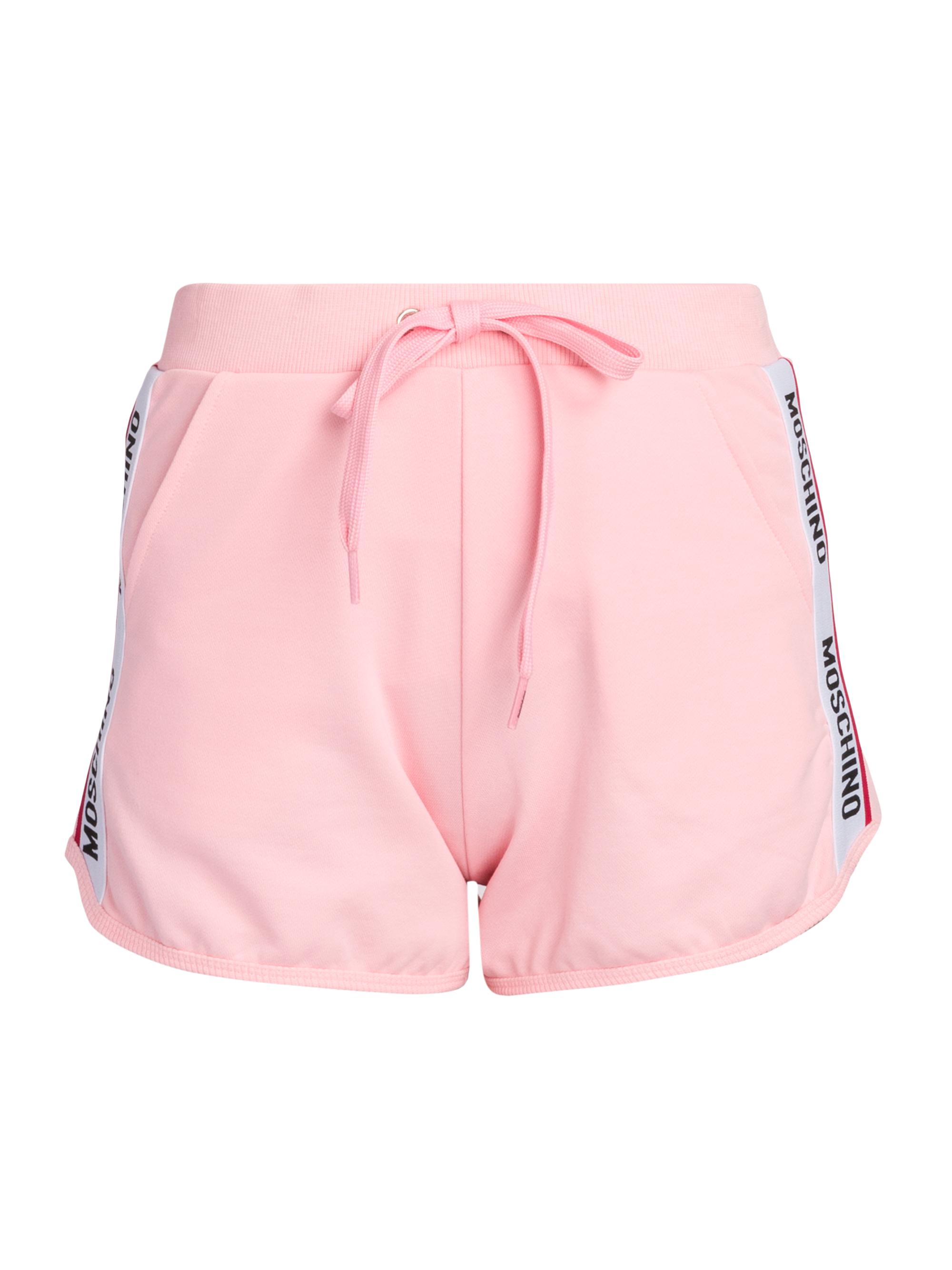Moschino Women's Stretch-Cotton Track Shorts - Pink
