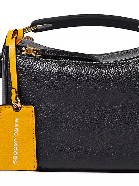 The box bag leather crossbody bag Marc Jacobs Black in Leather