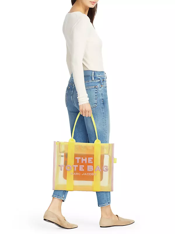 Yellow 'The Mesh Large' shopper bag Marc Jacobs - Vitkac GB