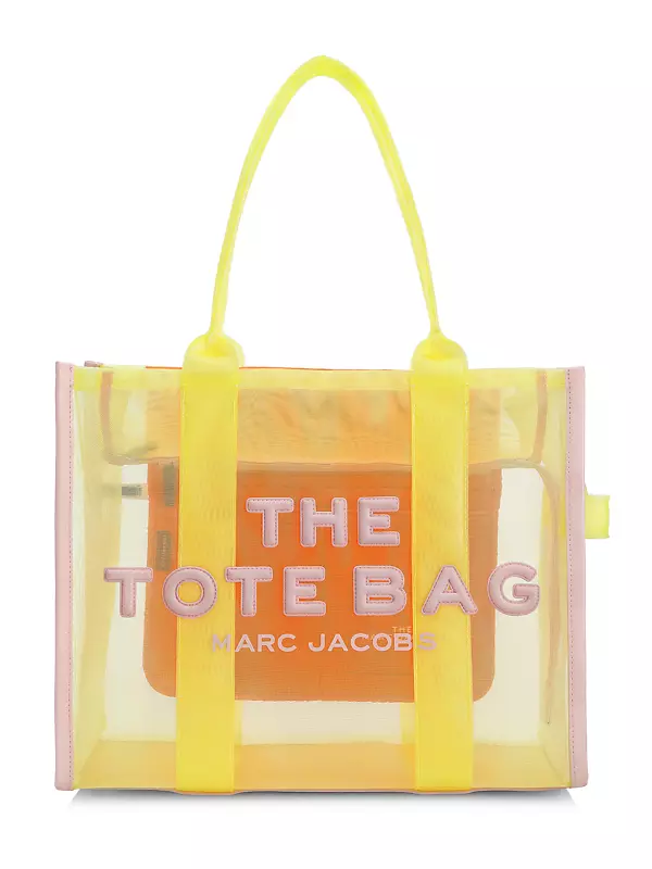 Clear Tote Bags for Women - PVC Transparent The Mesh Tote Bag Fashion See Through Shoulder Crossbody Bag Travel Handbag