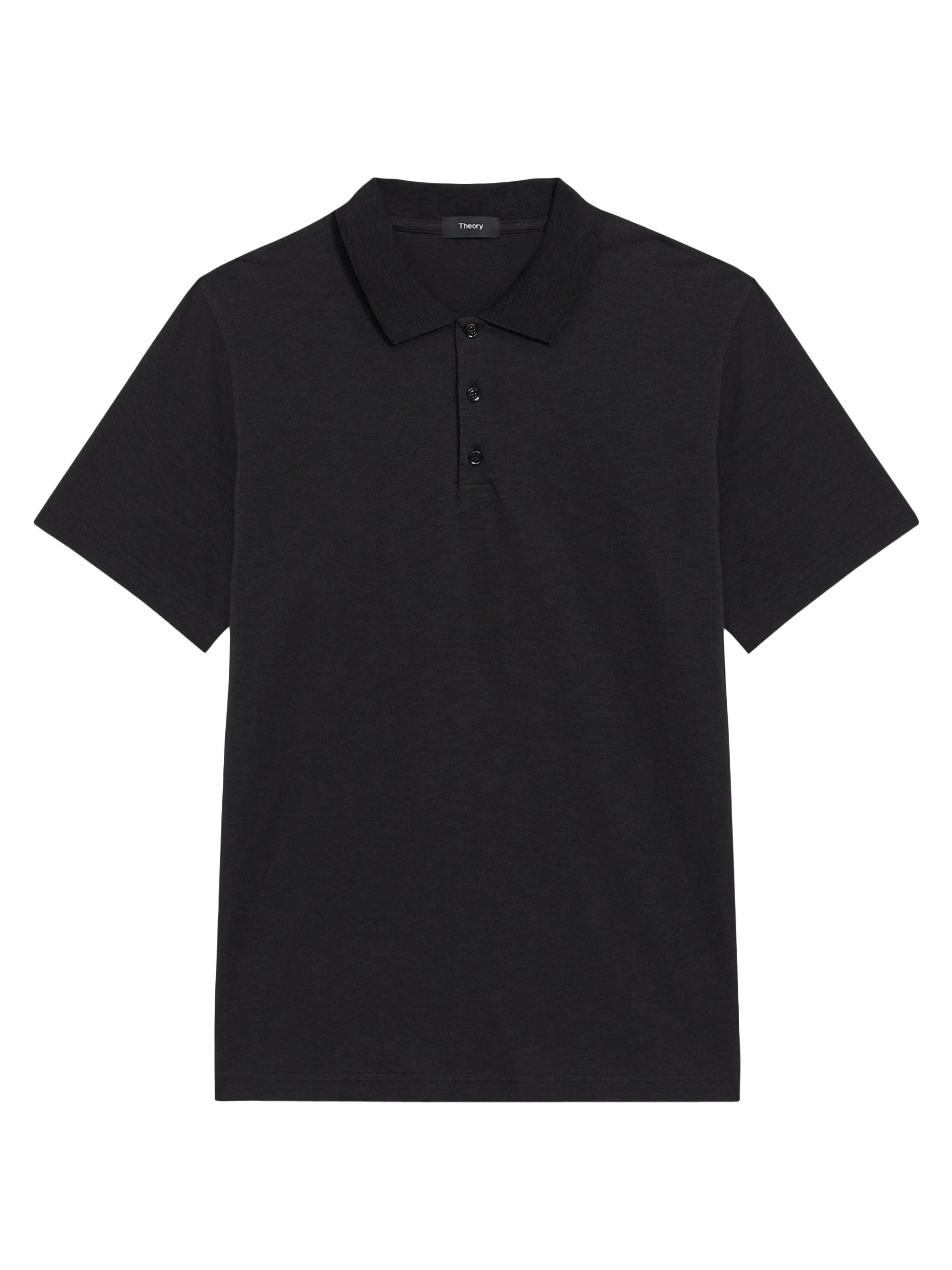 Prada Piqué Polo Shirt with Re-Nylon Details | Saks Fifth Avenue