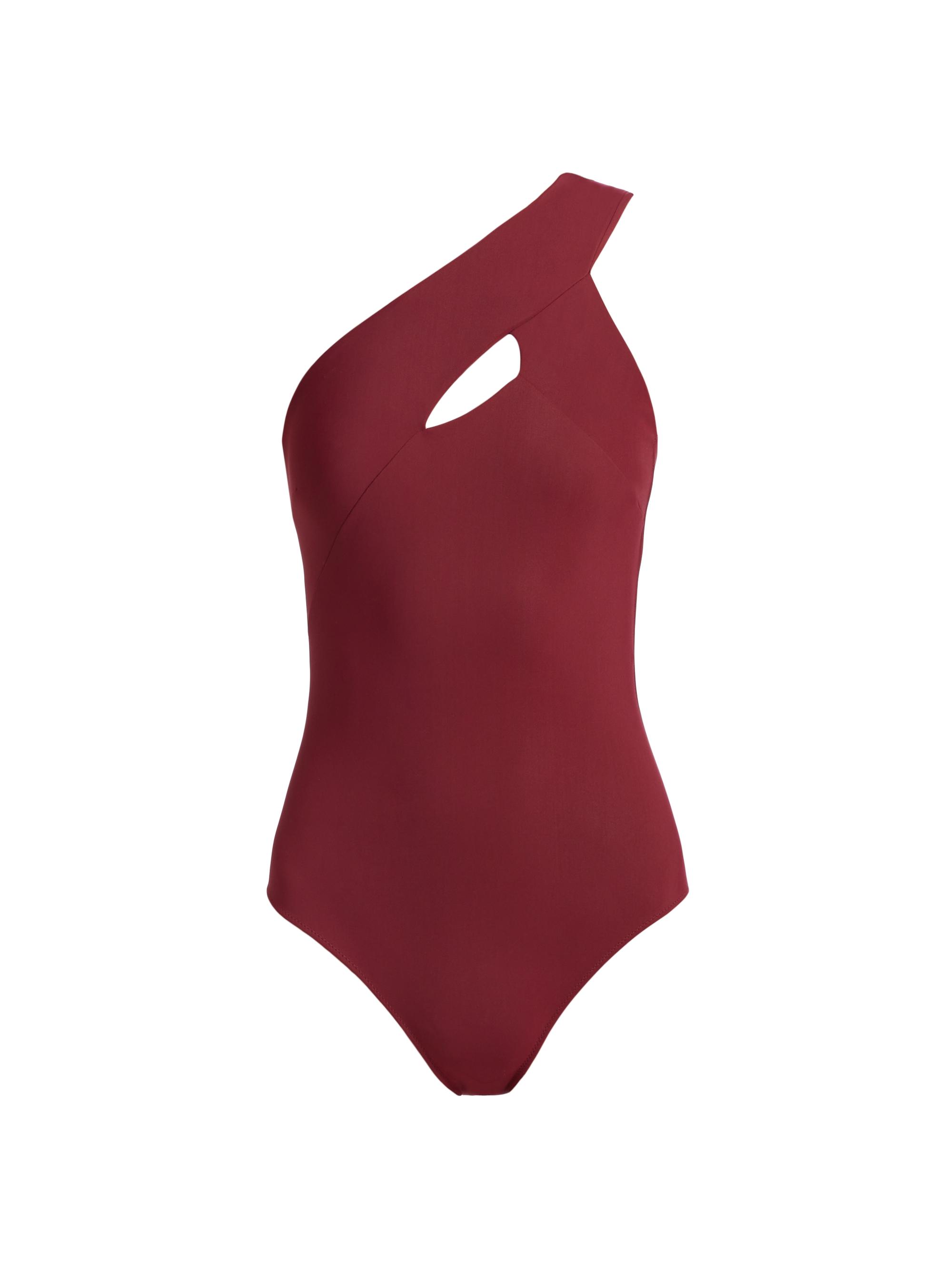 Chiara Boni La Petite Robe Women's Conception Cut-Out One-Piece Swimsuit - Mahogany
