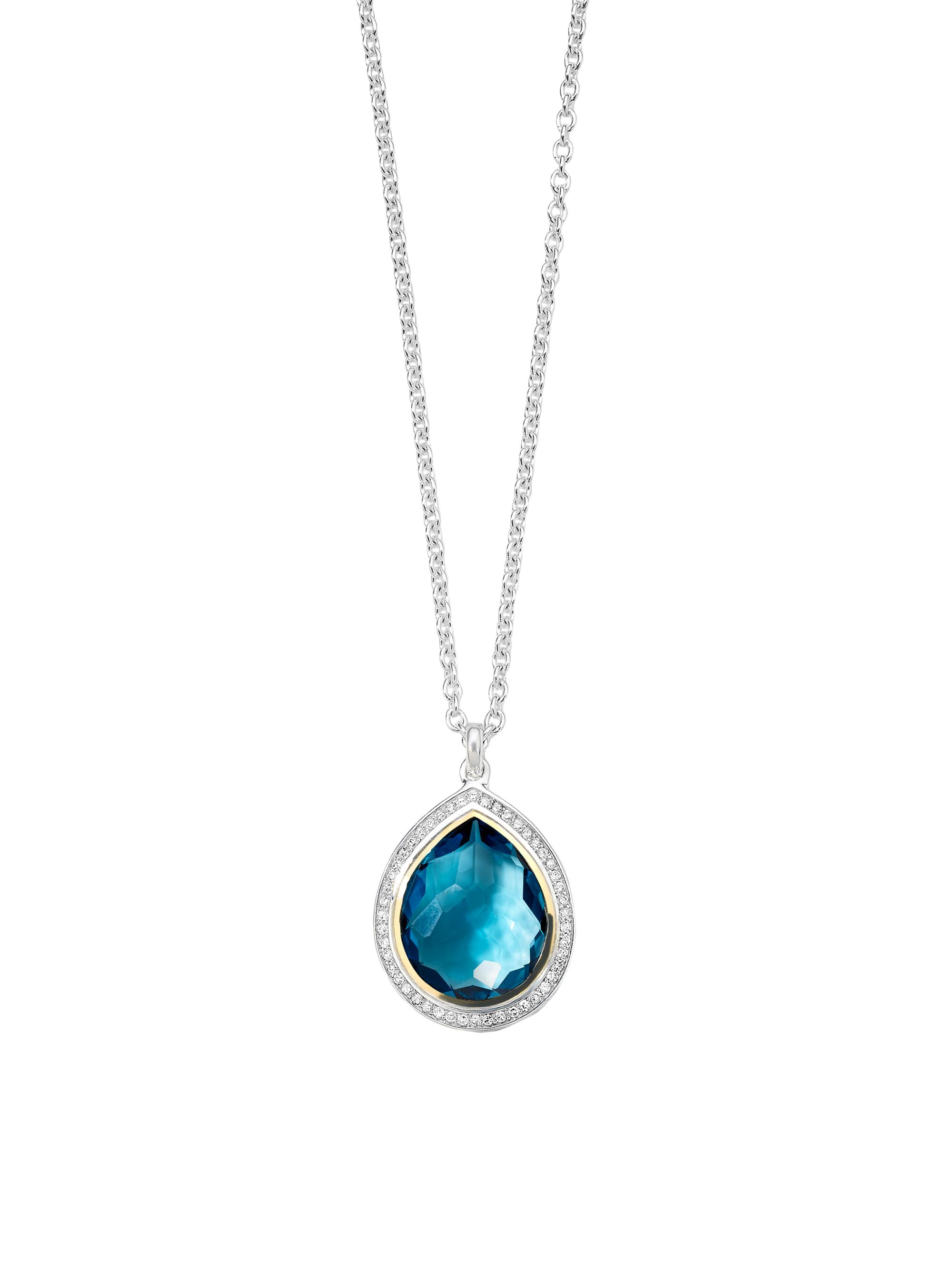 Ippolita Women's Chimera Sterling Silver, 18K Yellow Gold & Multi-Gemstone Pendant Necklace - Silver