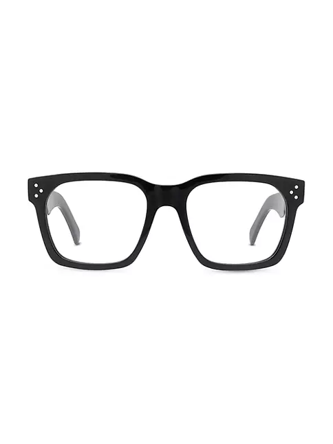 Shop CELINE 54MM Square Optical Glasses