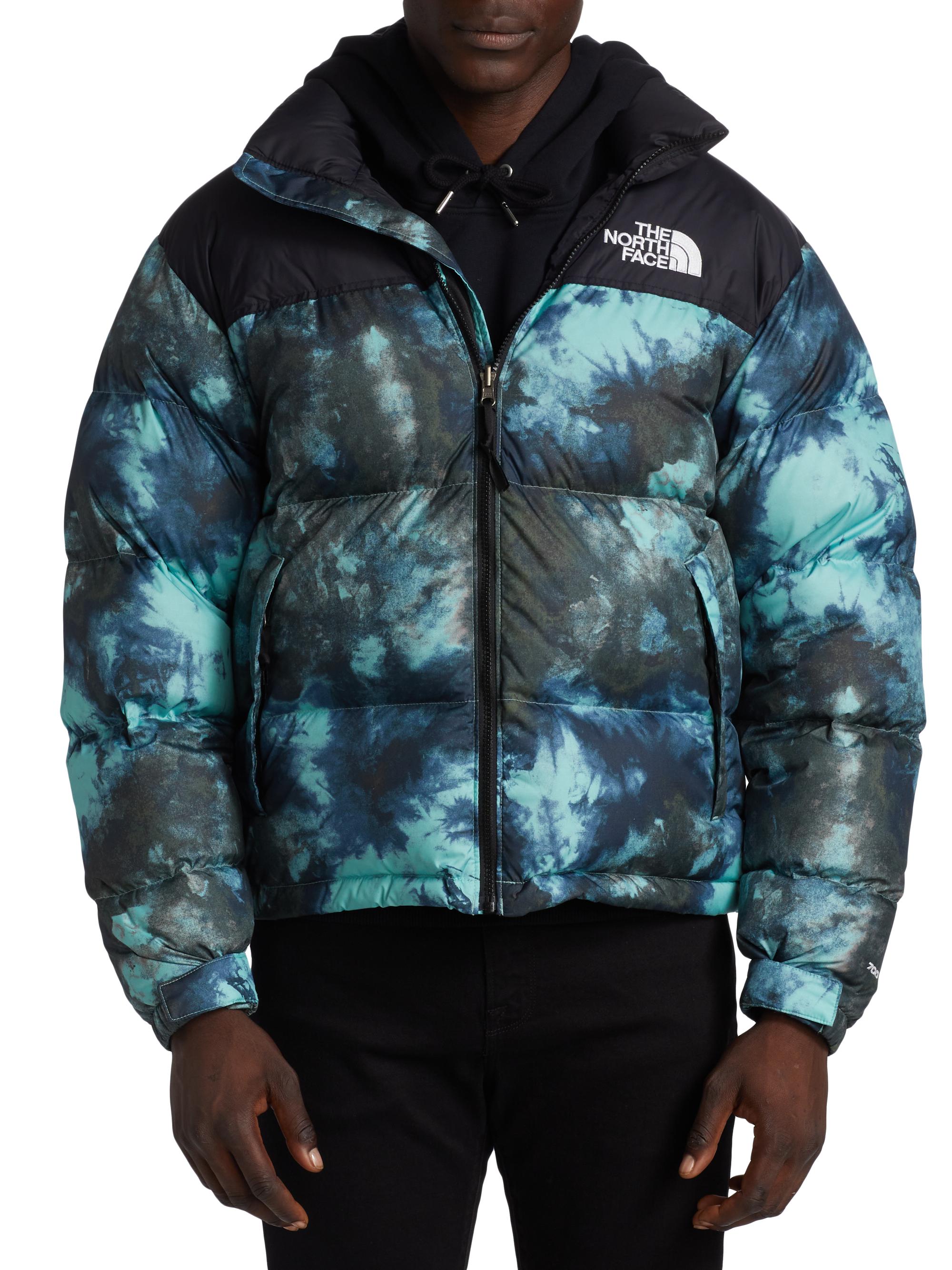 The North Face Retro Dye Print Nuptse Jacket | Saks Fifth Avenue