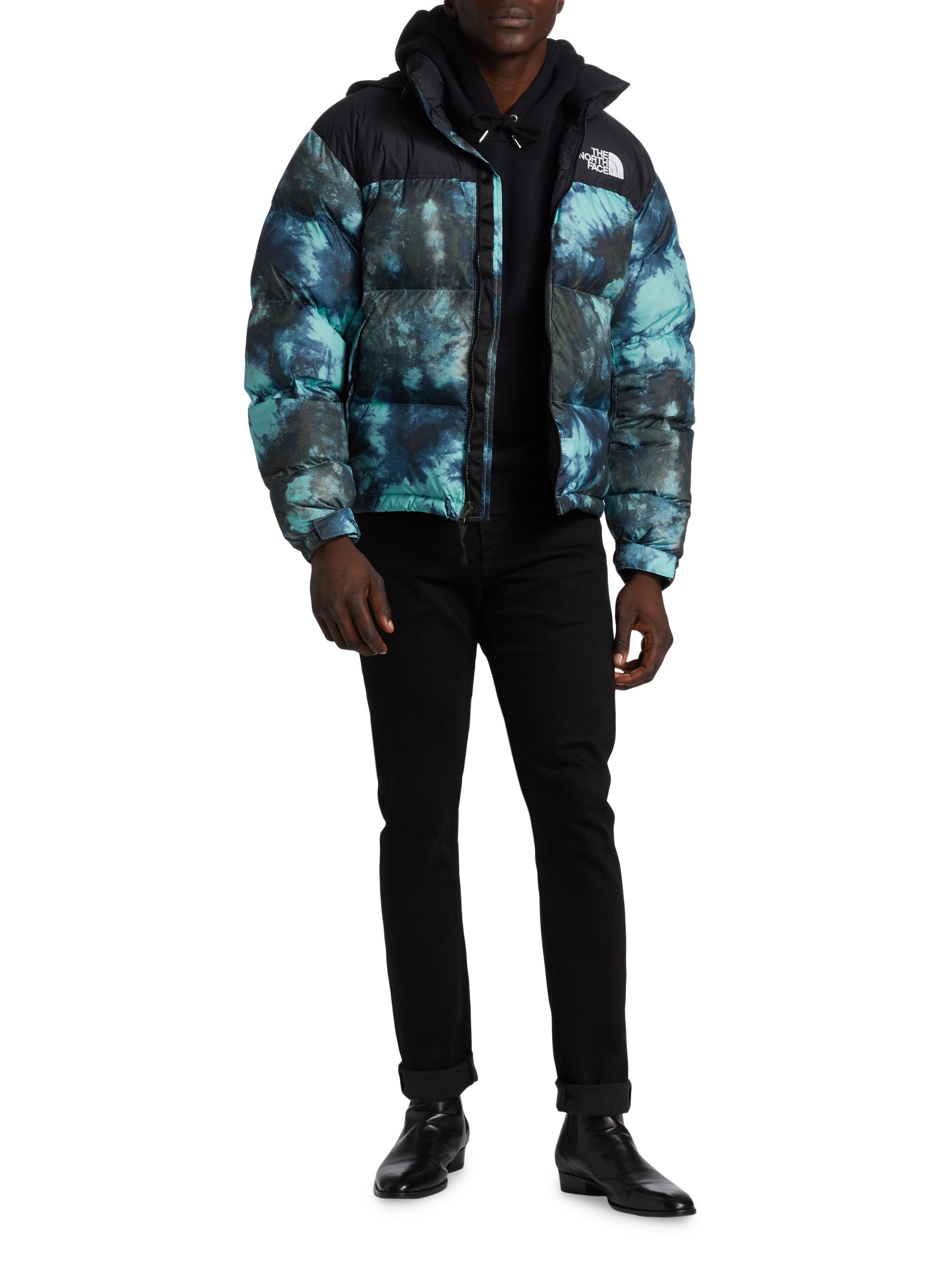 The North Face Retro Dye Print Nuptse Jacket | Saks Fifth Avenue