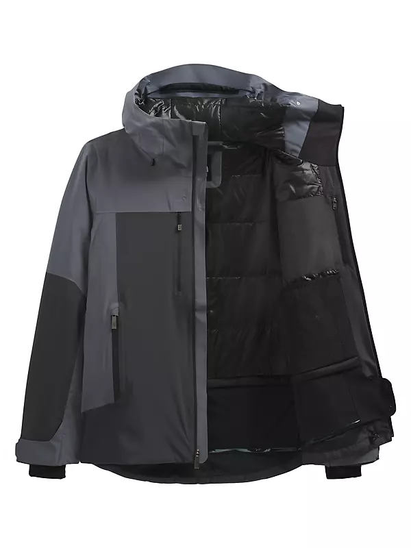 Monogram Detail Hooded Denim Jacket - Men - Ready-to-Wear