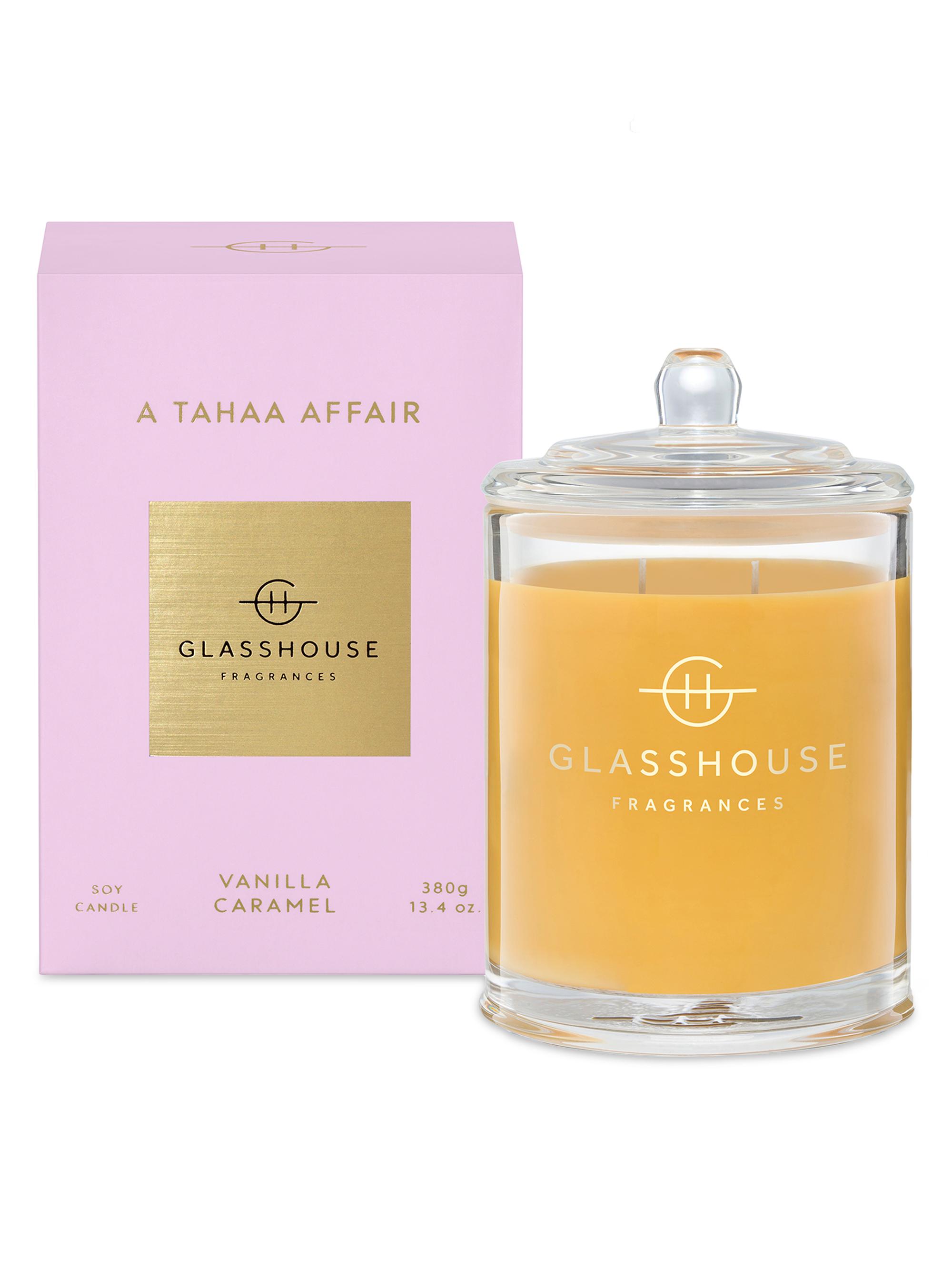 Glasshouse Fragrances A Tahaa Affair Candle 8.5 oz. & Above