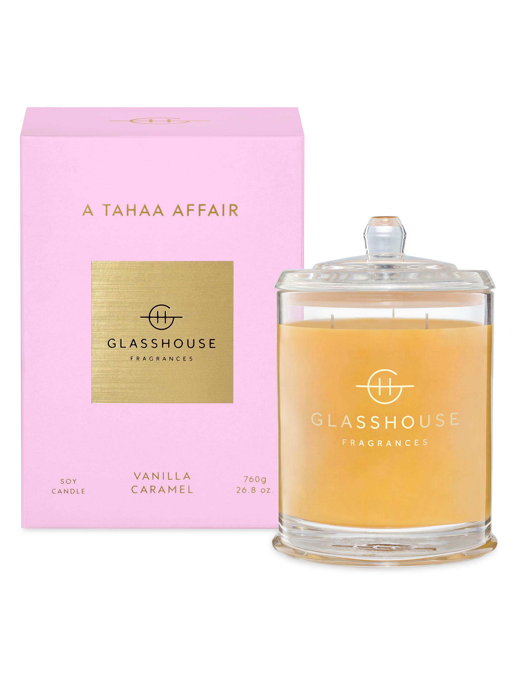 Glasshouse Fragrances A Tahaa Affair Candle 8.5 oz. & Above