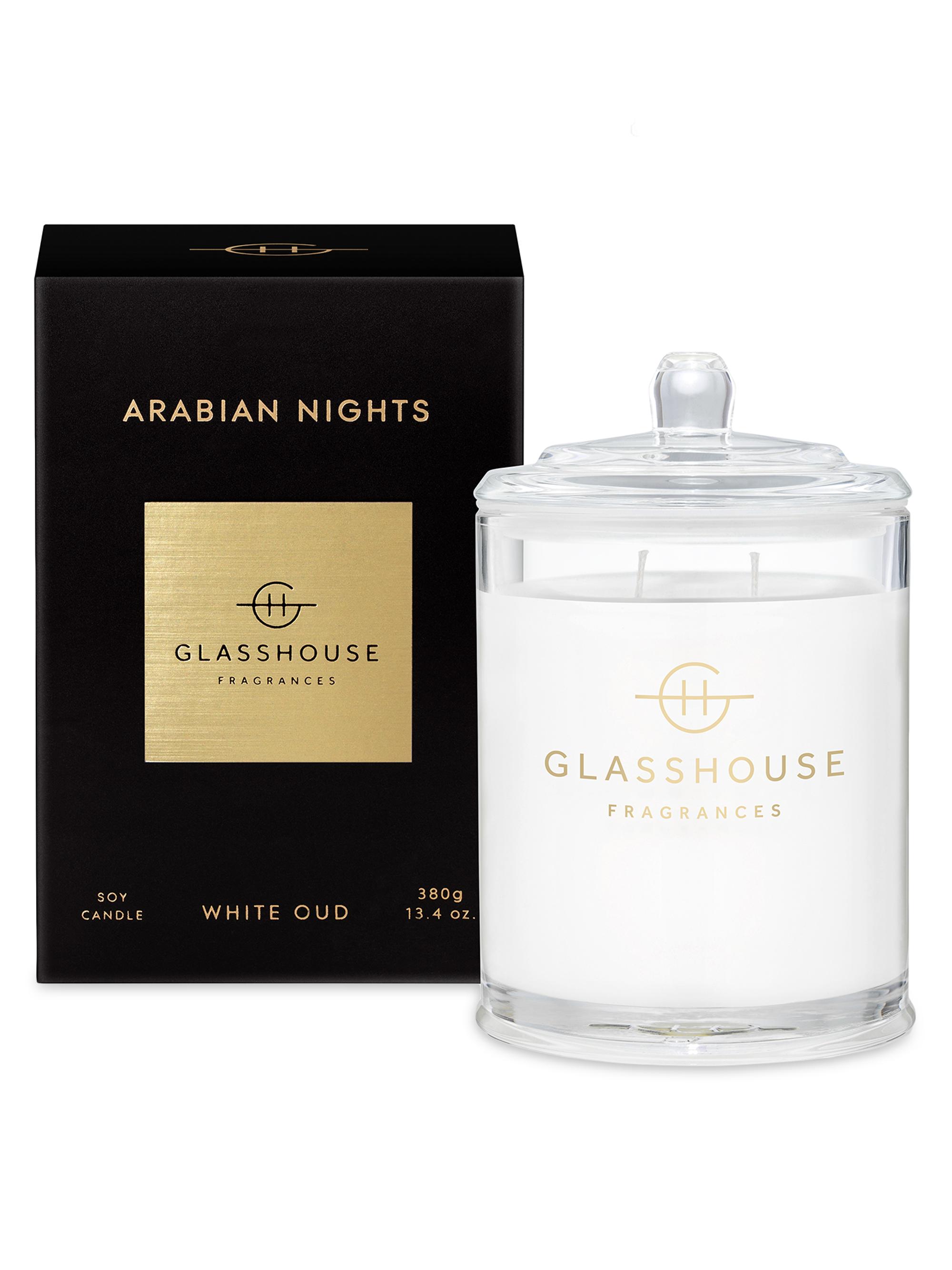 Glasshouse Fragrances Arabian Nights Candle 8.5 oz. & Above