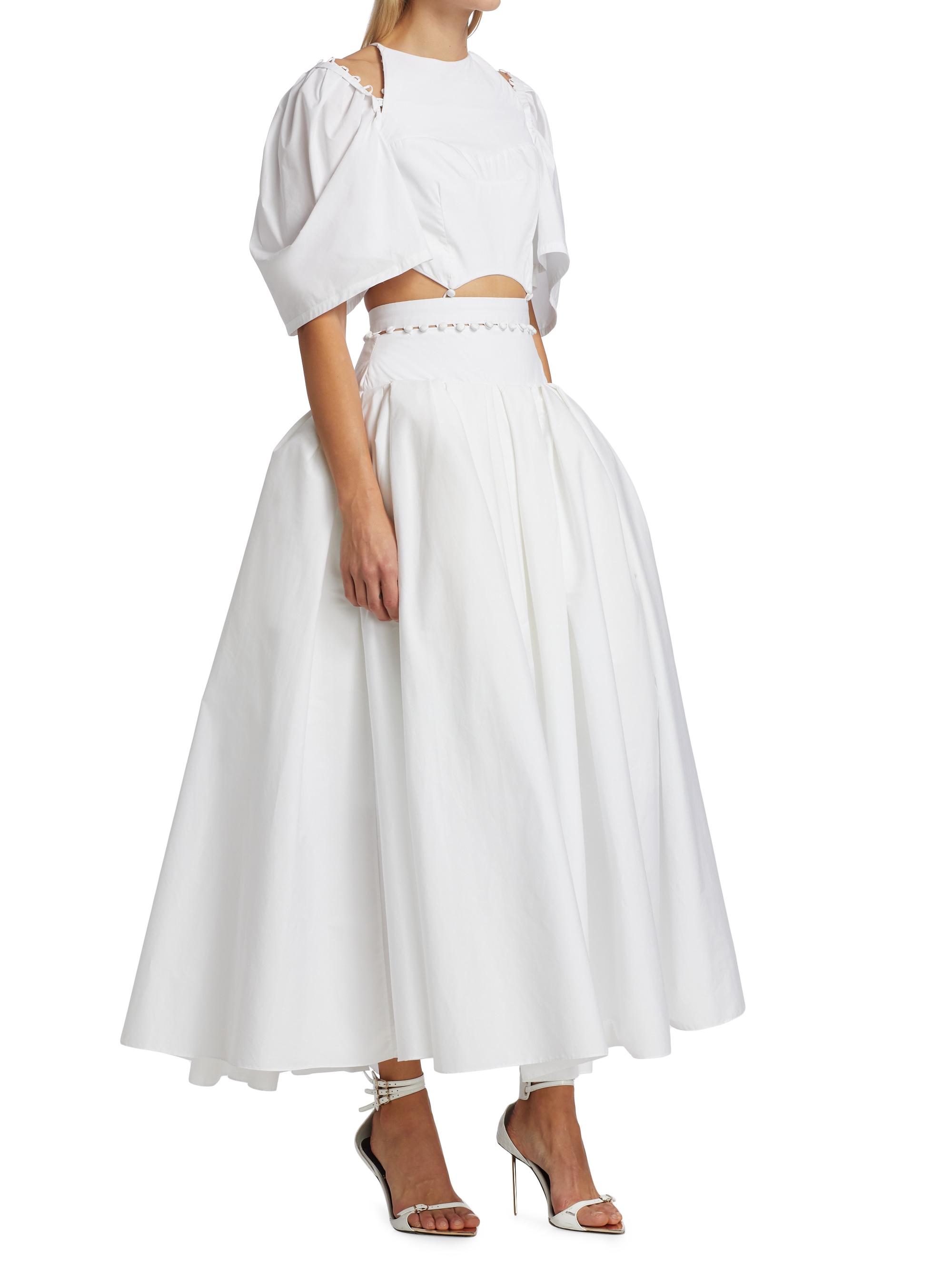 Prabal Gurung Pieced Racerback Midi Dress | Saks Fifth Avenue