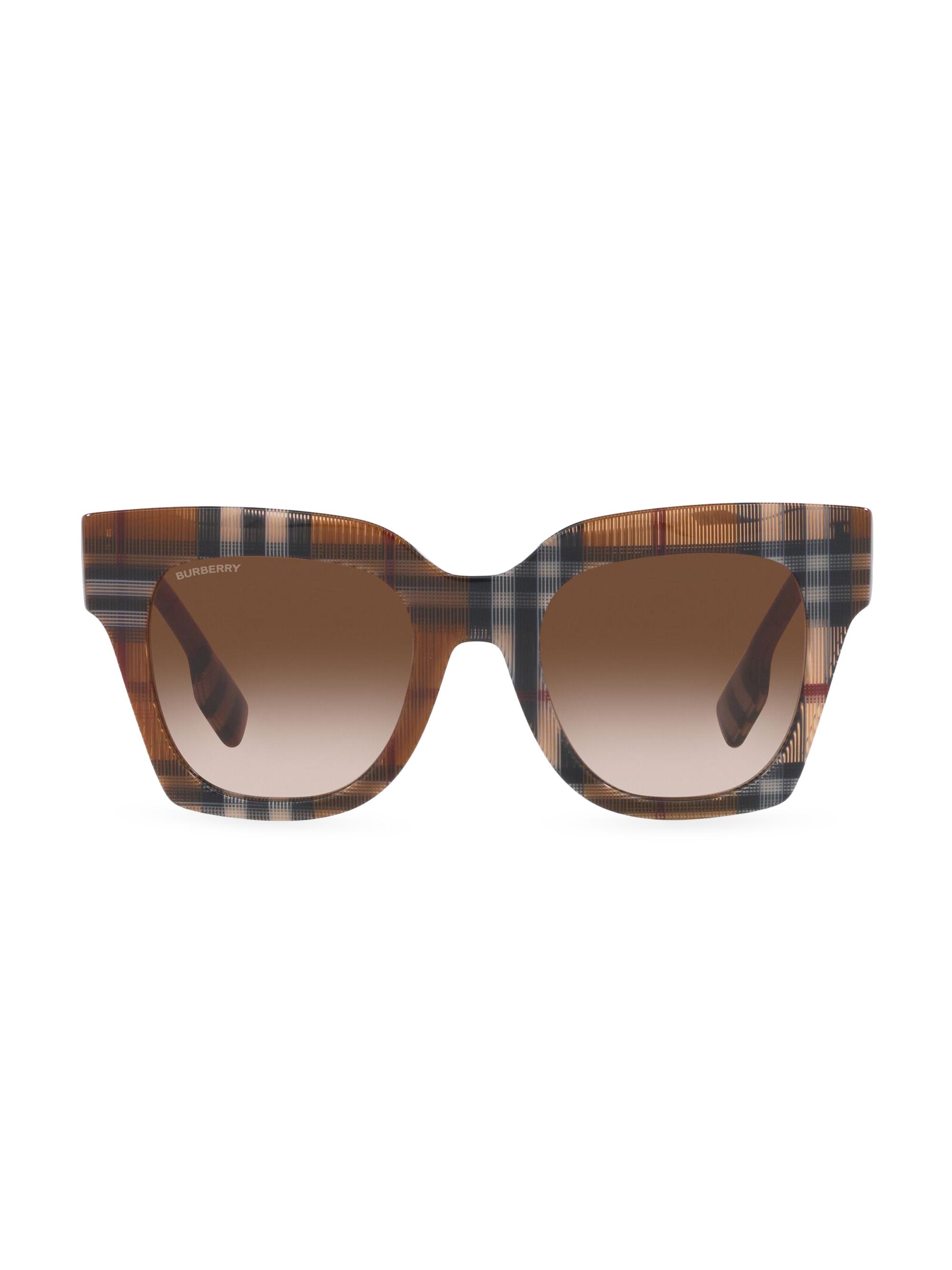 Burberry Women's 49MM Square Sunglasses - Brown