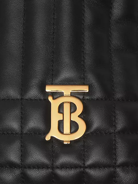 Burberry quilted leather lola mini bag