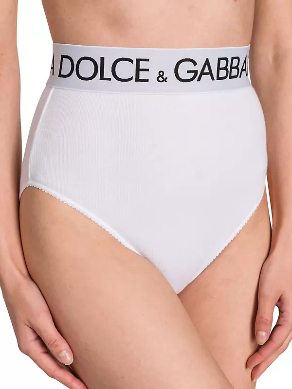Celine Logo Waist Boxer Shorts In Bianco