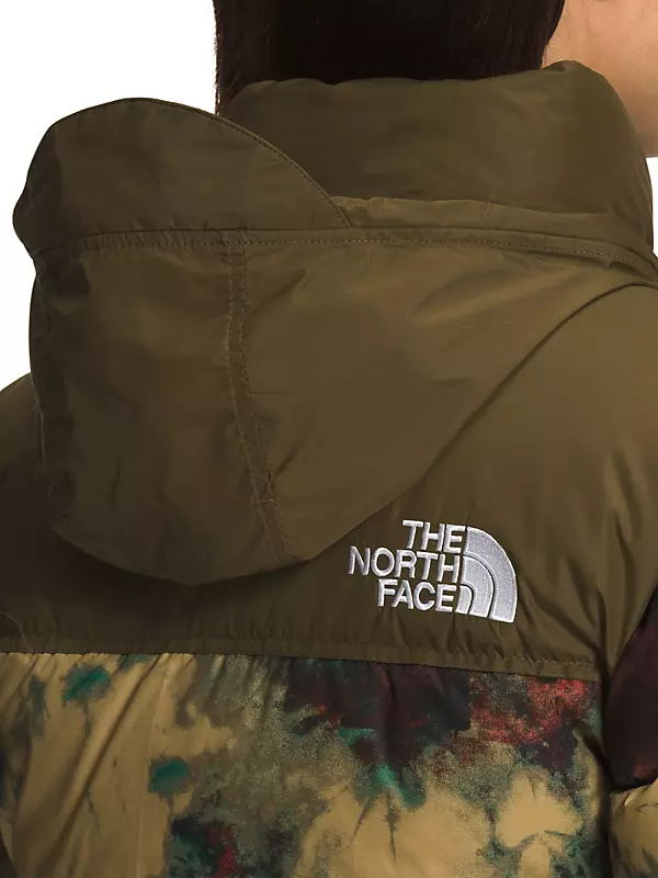 Shop The North Face 1996 Printed Retro Nuptse Jacket | Saks Fifth 