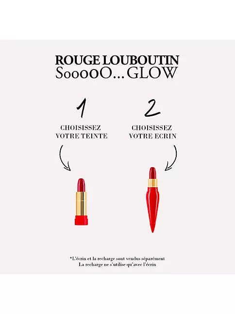 Christian Louboutin Rouge Louboutin So Glow Refill in Peach Cabaret