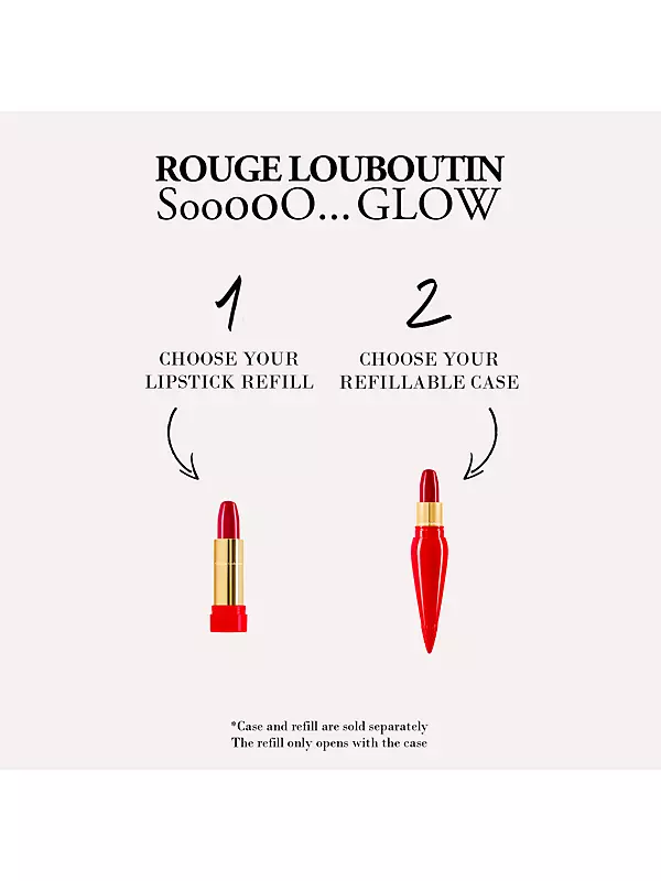 Christian Louboutin Rouge Louboutin SooooOGlow on The Go Lipstick in Burning Tangerine 004