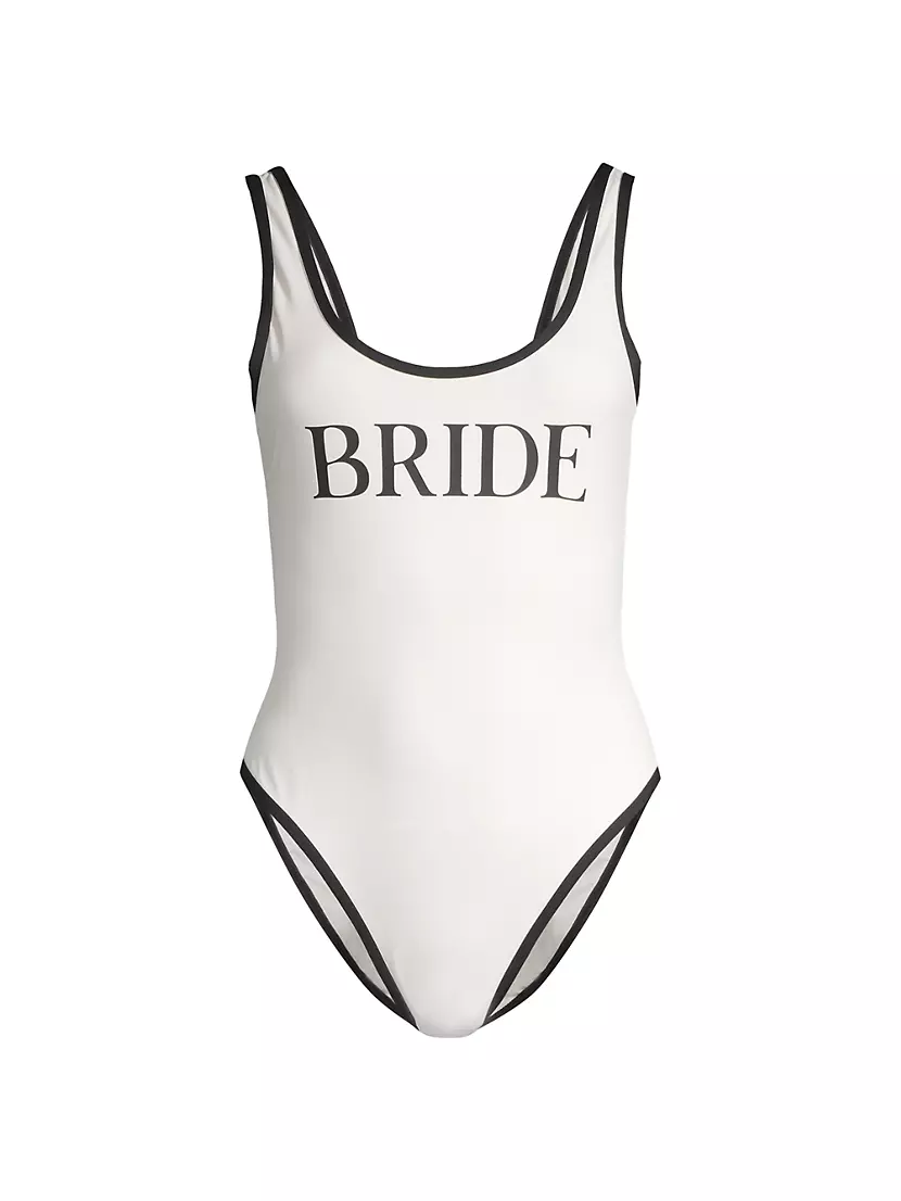 Shop WeWoreWhat Bride One-Piece Swimsuit