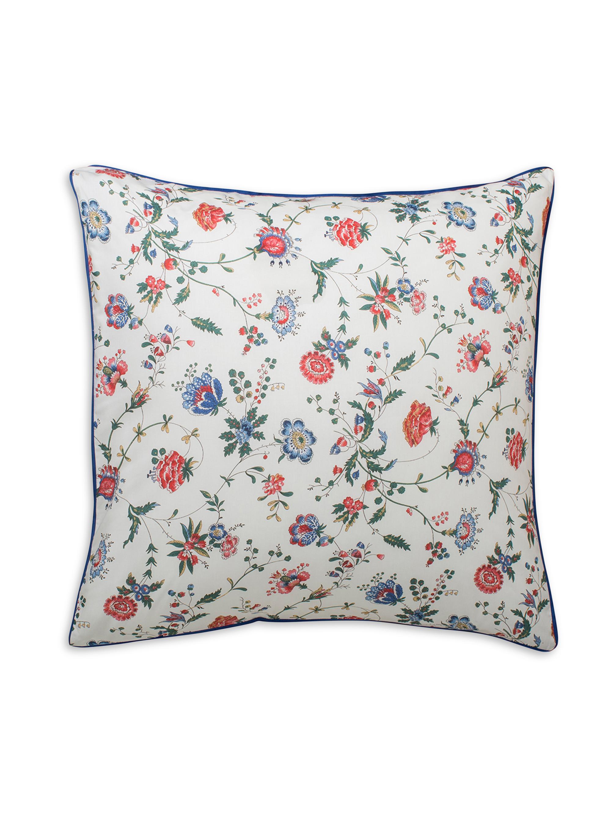 Anne de Solène Bastide Euro Sham - Multicolour On White