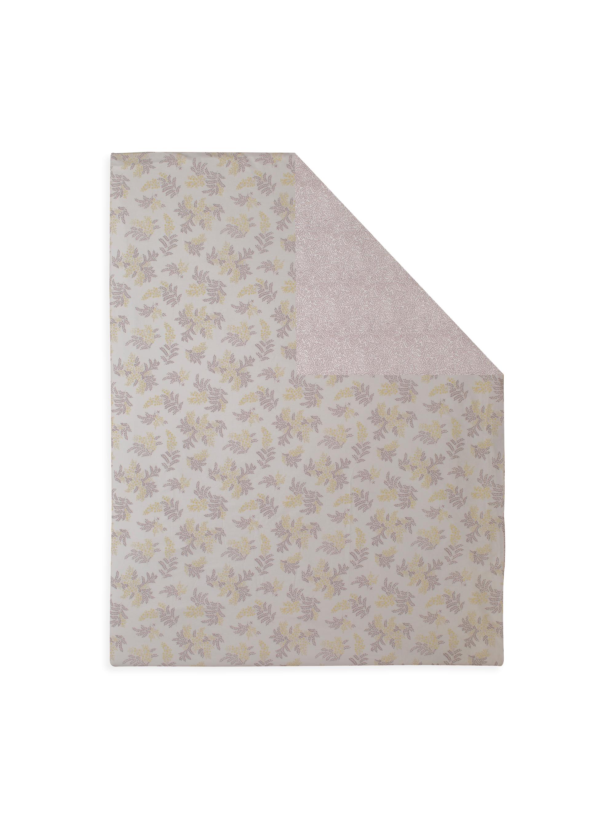 Anne de Solène Mimosa Duvet Cover & Sham Collection - Multicolour On White Queen