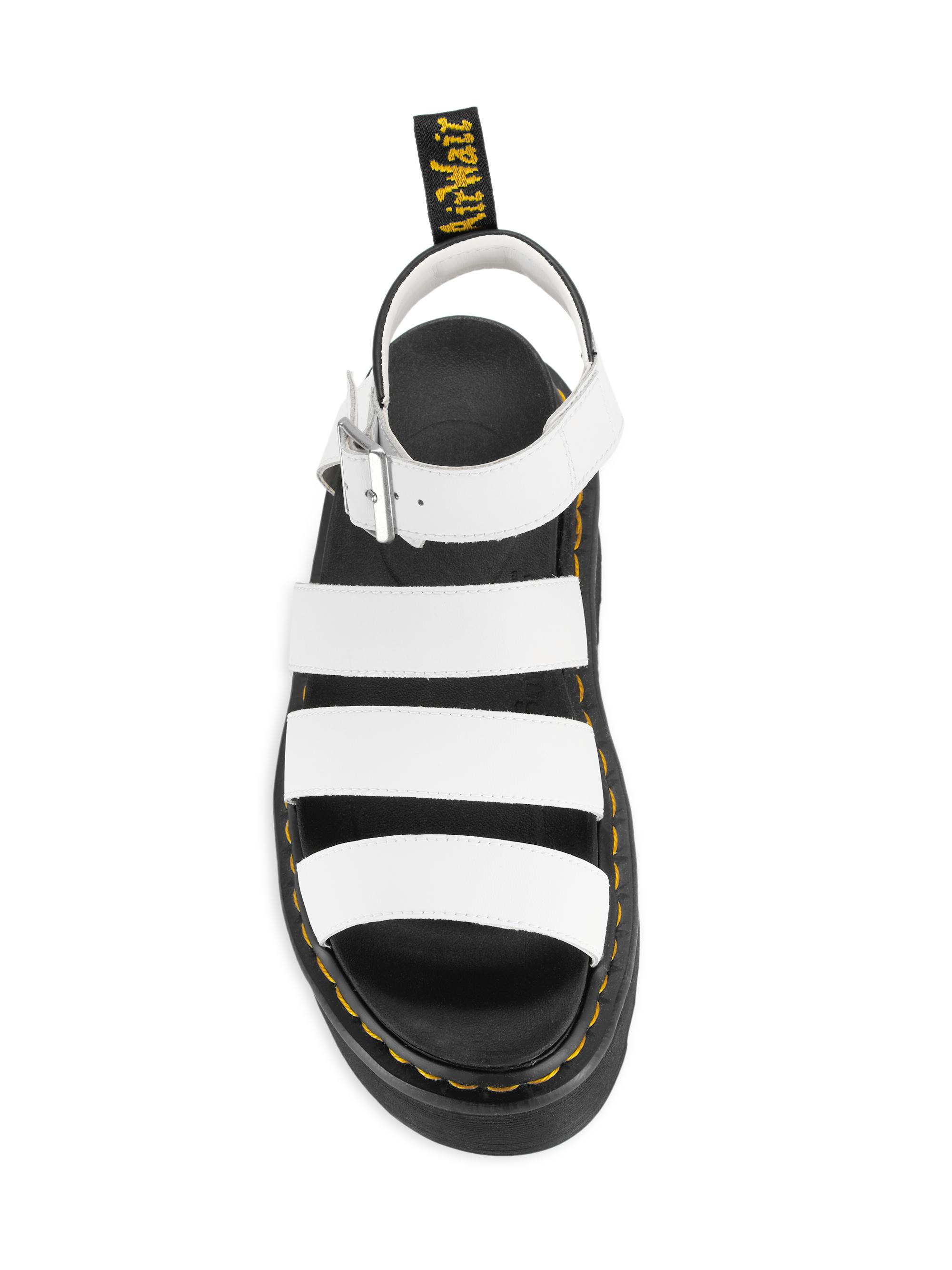 Dr. Martens Blaire Quad Platform Ankle-Strap Sandals | Saks Fifth