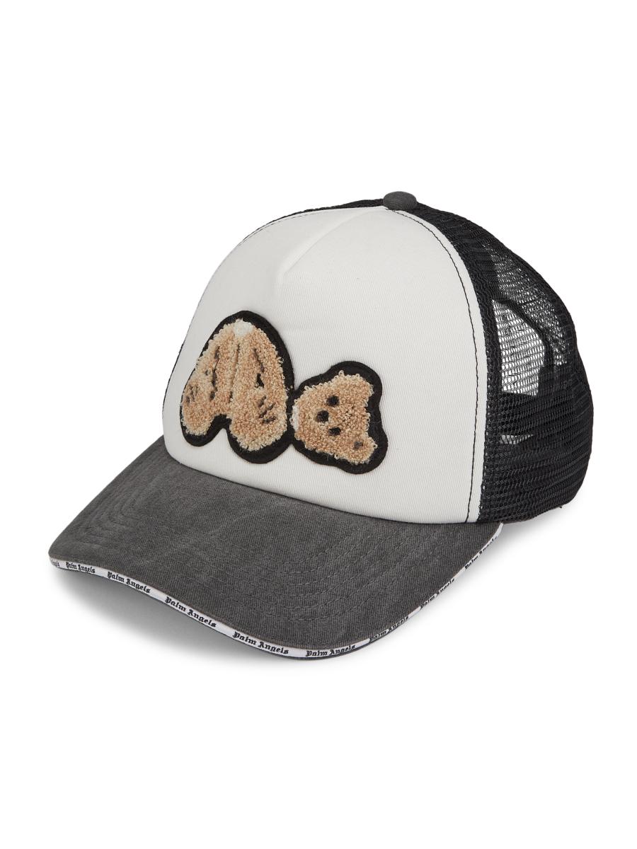 【関税&送料込】Palm Angels Hat New Authentic Palm Angels Men Unisex Red Hat Cap Logo Front