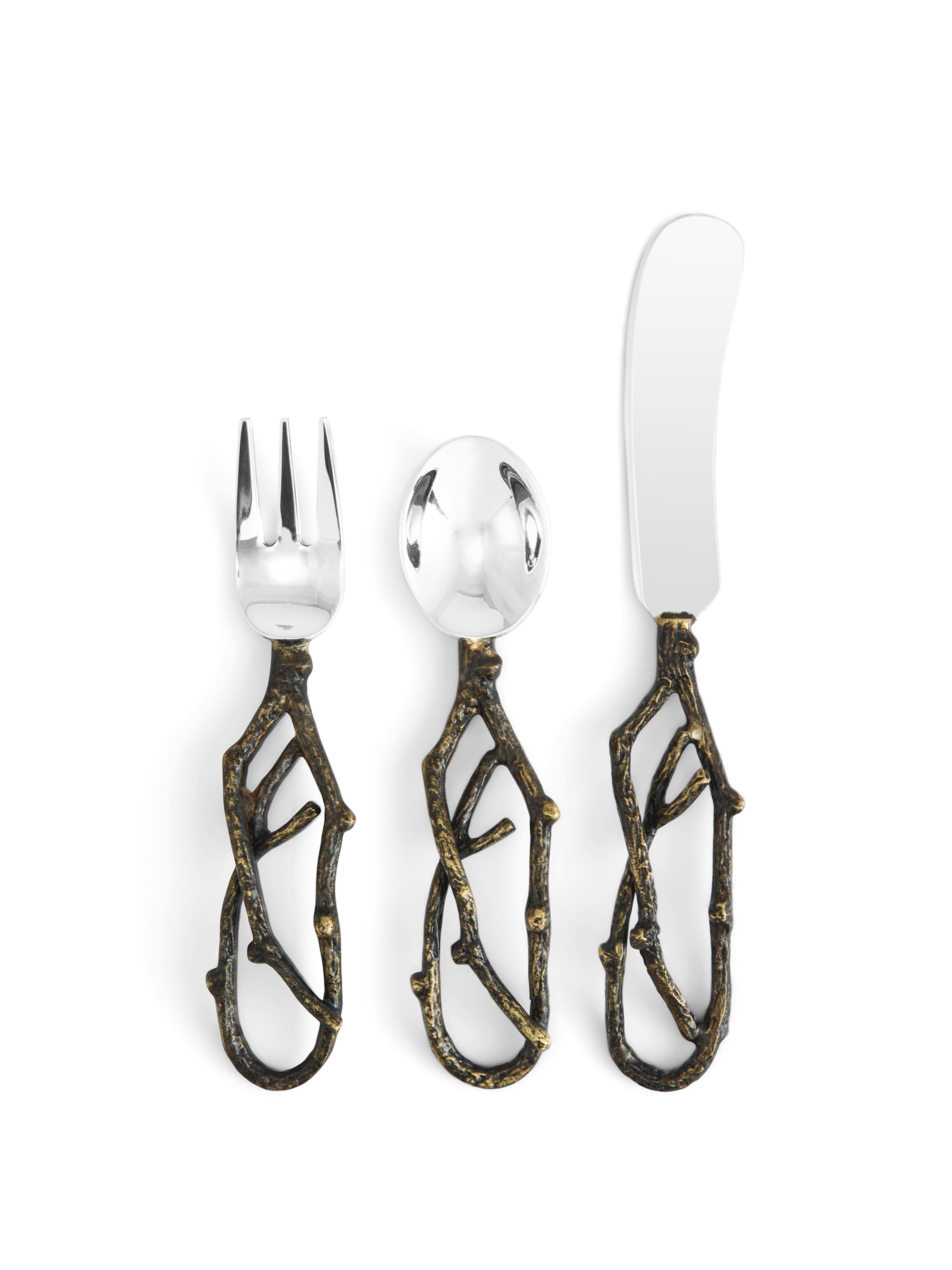 Michael Aram Twig Hor D'oeuvres 3-Piece Set