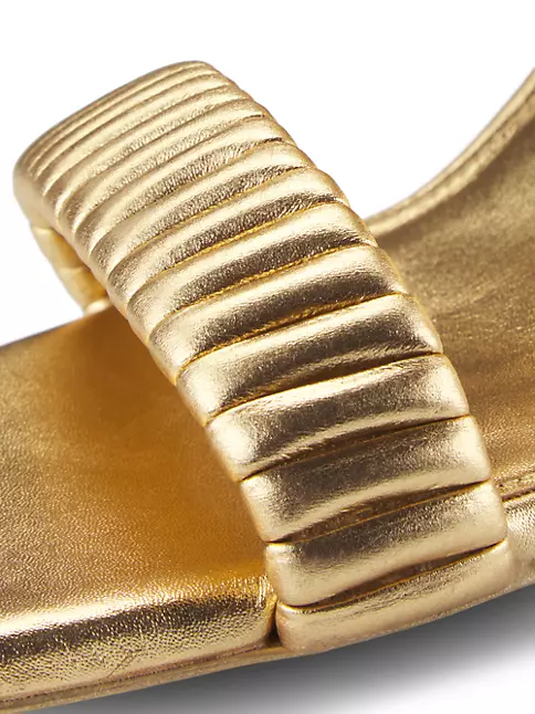 Sunny Flat Sandals - Luxury Gold