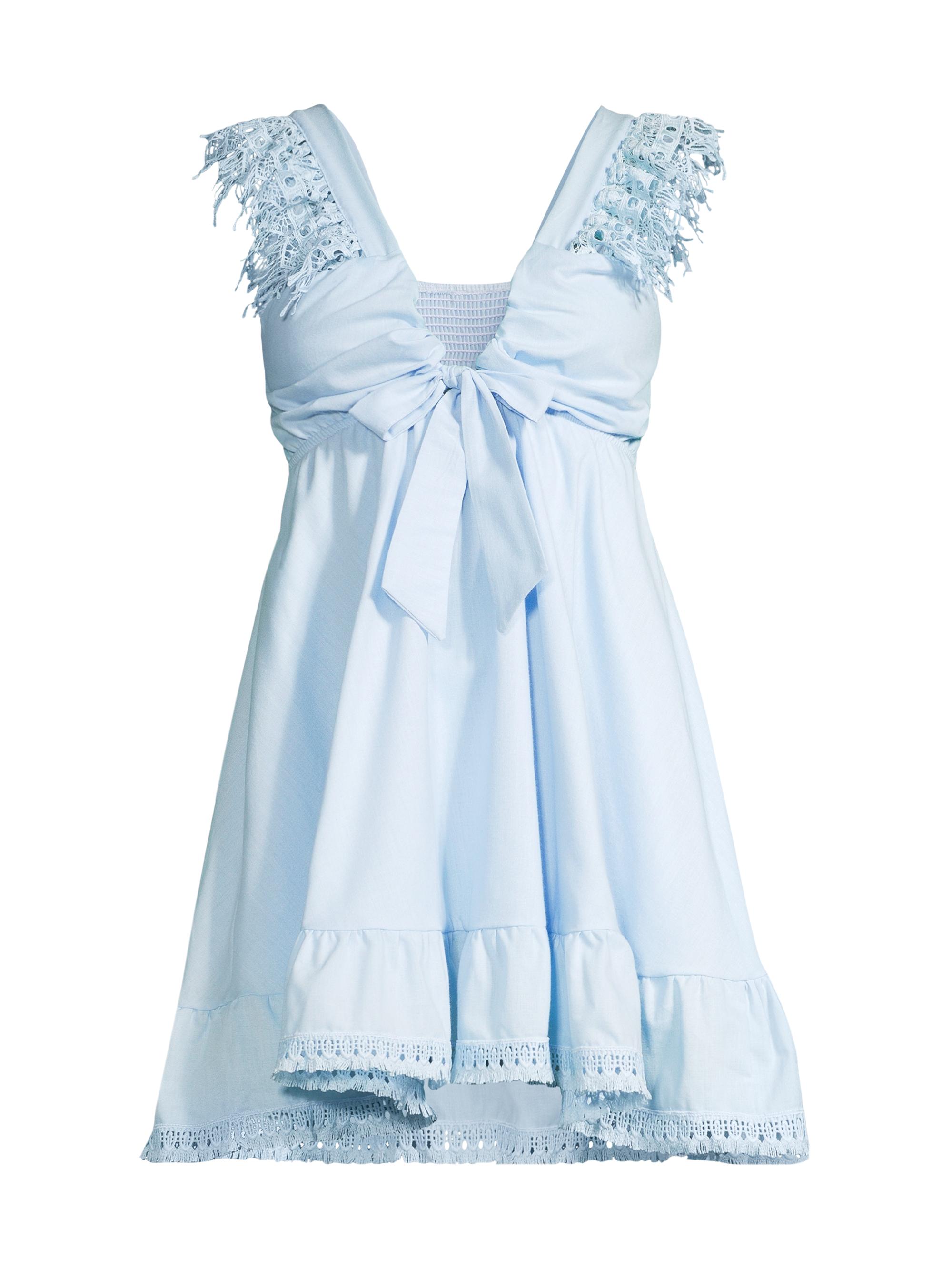 Peixoto Farrah Stretch Cotton Mini Dress | Saks Fifth Avenue