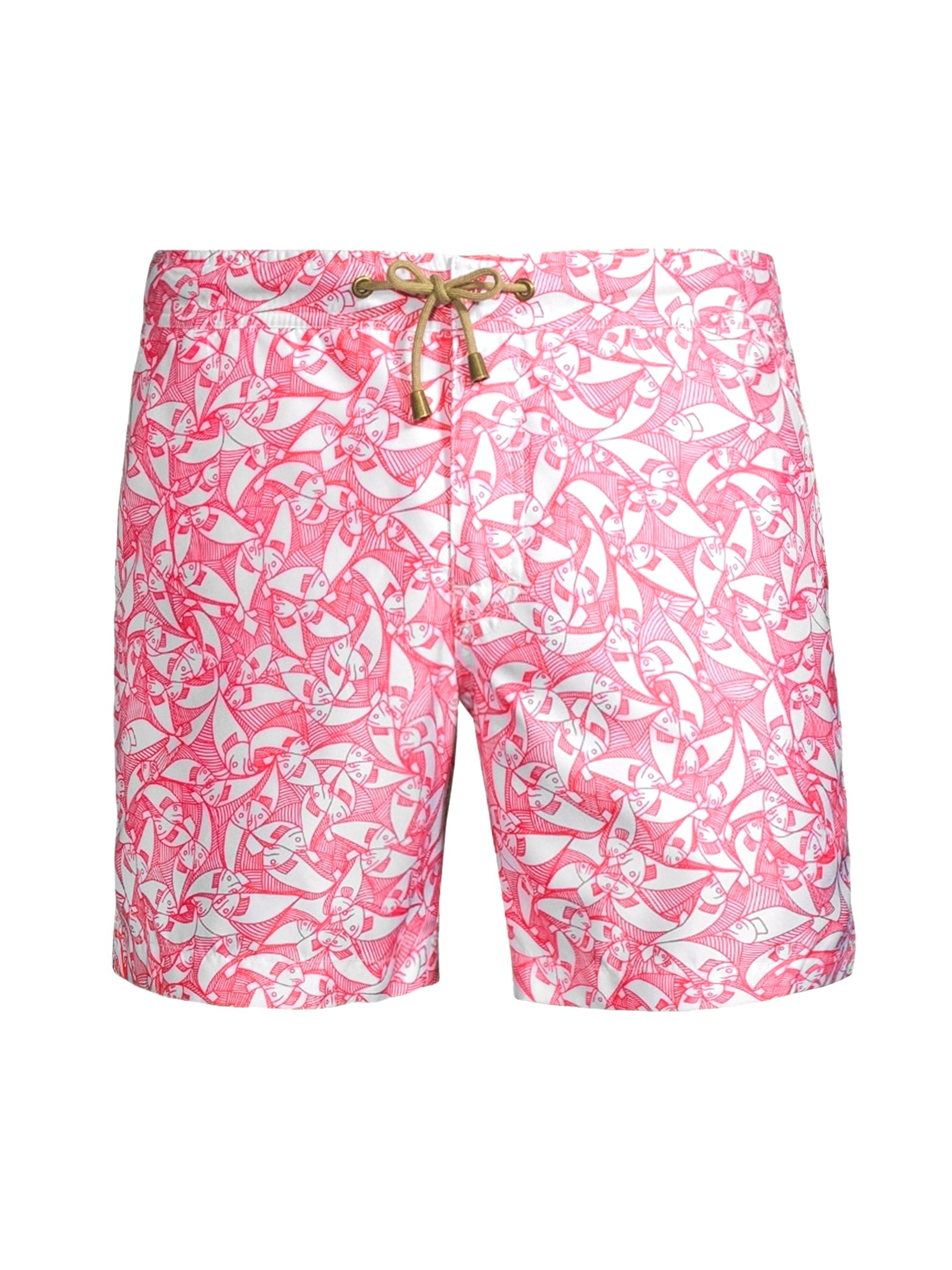 Thorsun Men's Pescado Swim Shorts - Pink