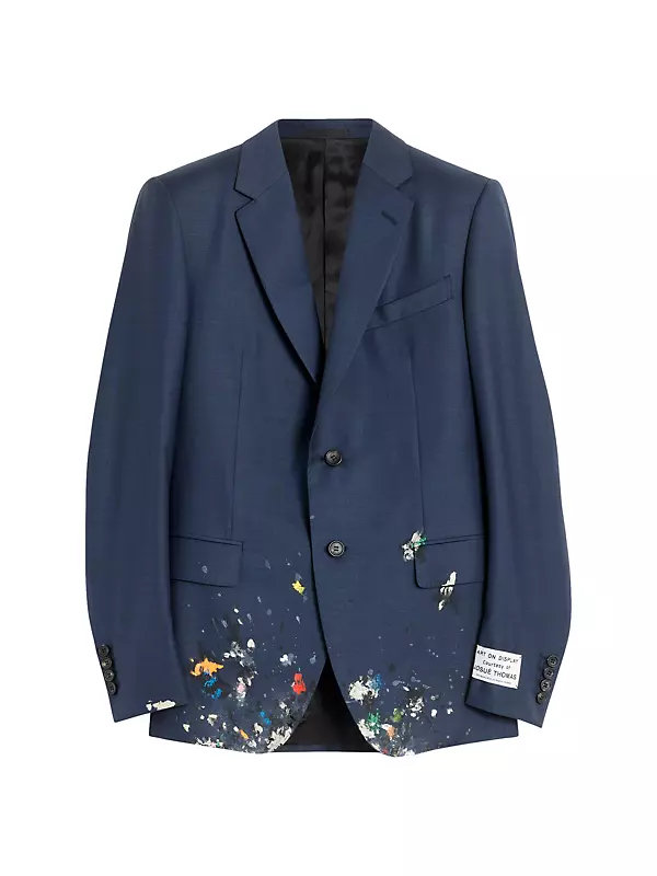 Gallery Dept. x Lanvin Splatter Paint Suit Jacket