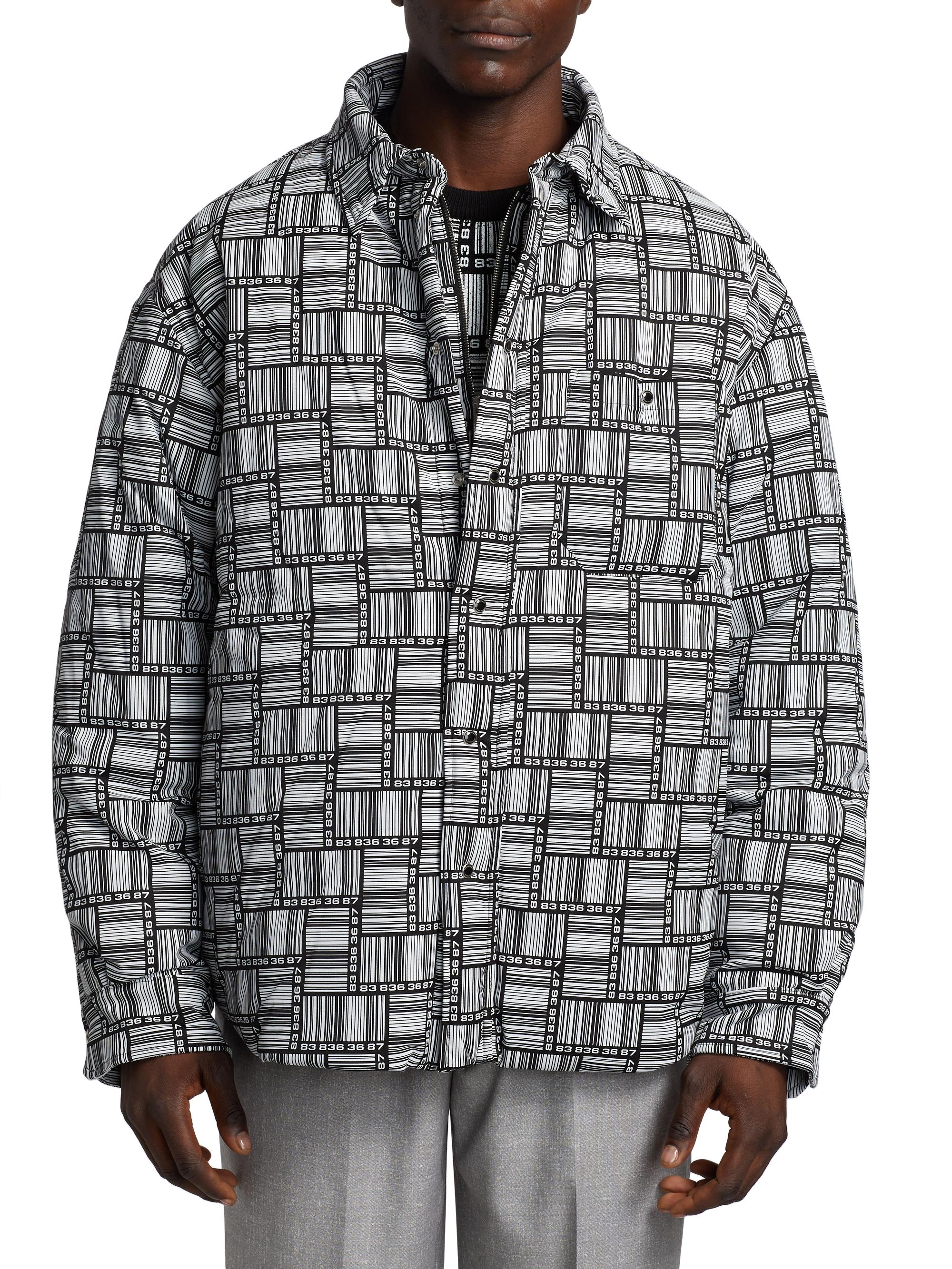 ジャケット・アウター VTMNTS PADDED BARCODE JACKET VTMNTS Barcode Monogram Puffer Jacket | Saks Fifth Avenue