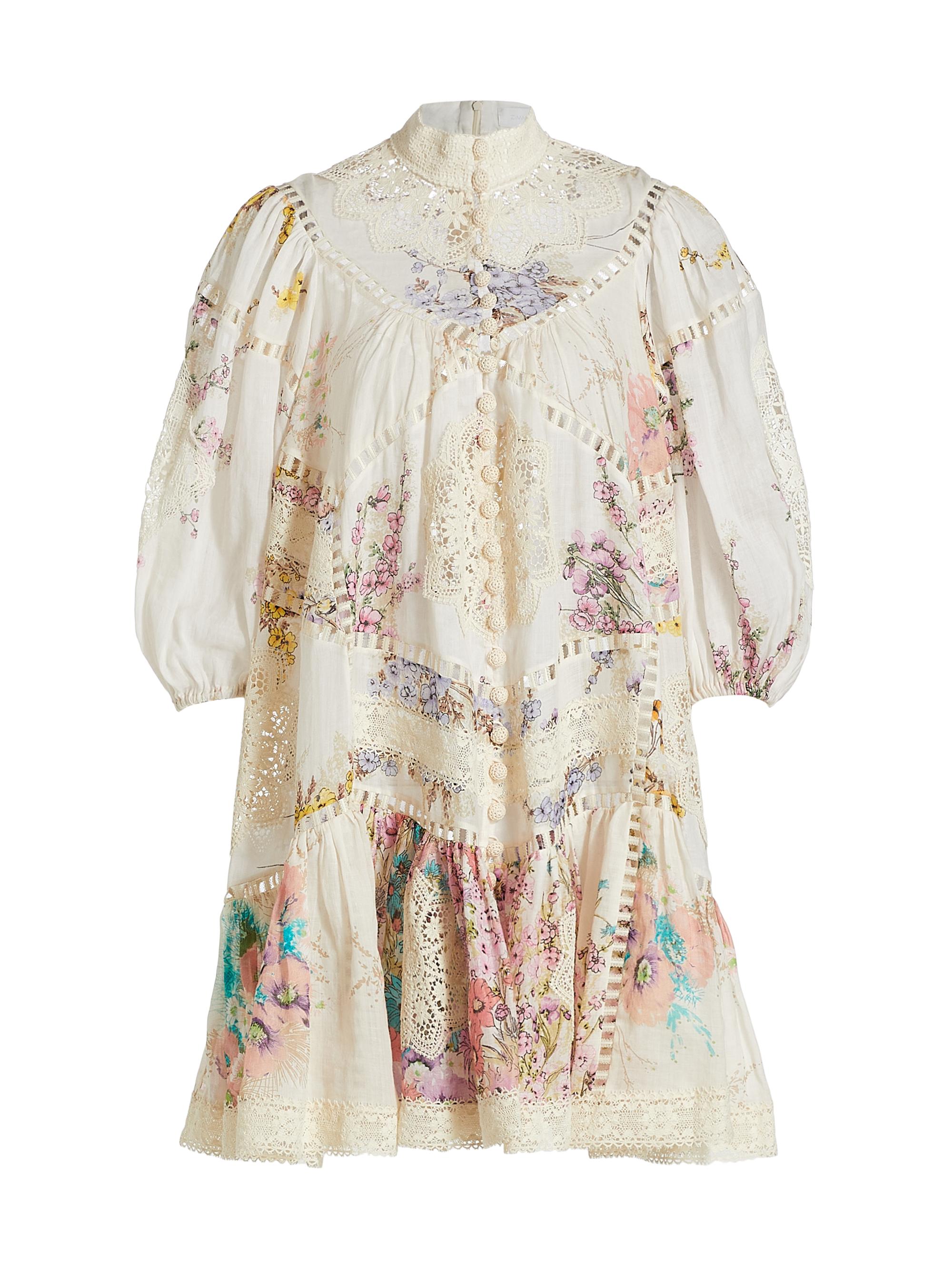 Jude Frill Billow Mini Dress