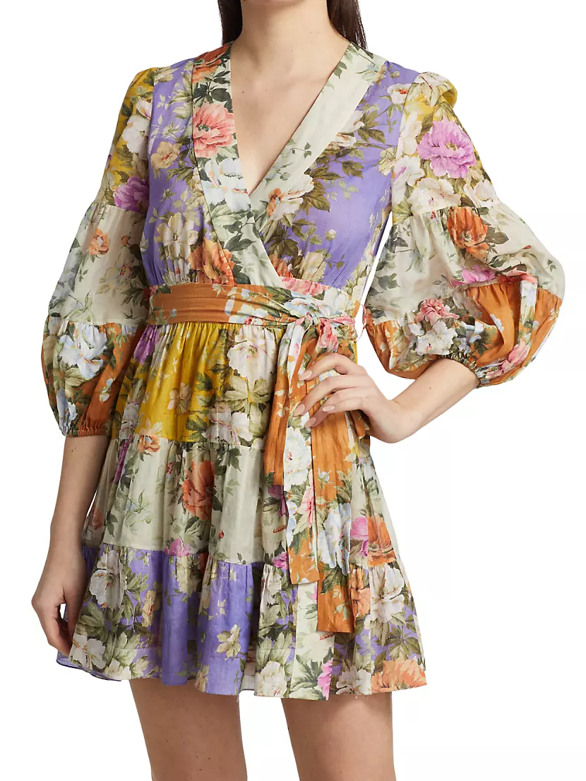NWT Alfani Petite Floral Belted Midi Wrap Dress. 100097414PT 16 Petite –  Biggybargains
