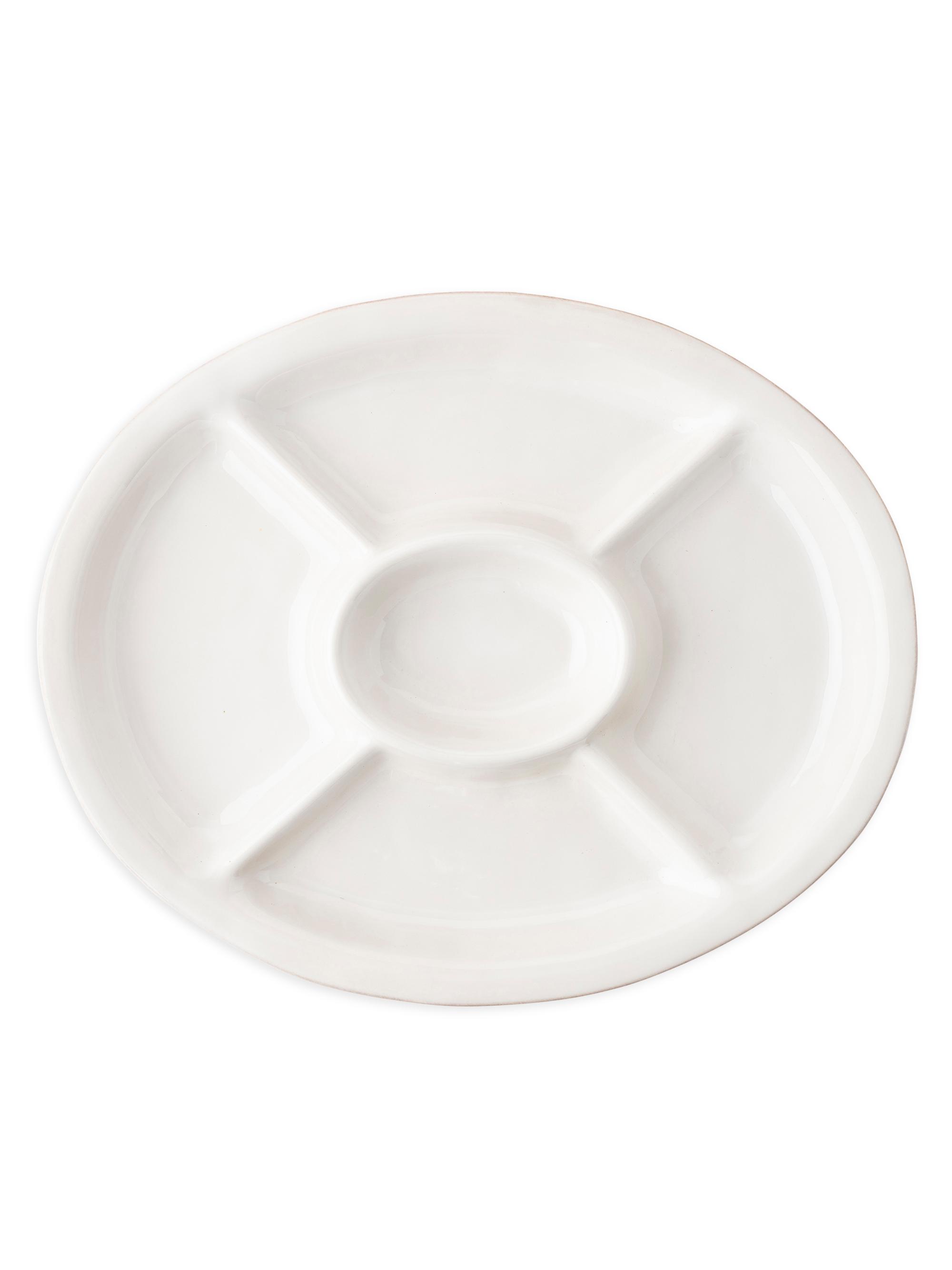 Juliska Puro Crudite Platter/15" - White Wash