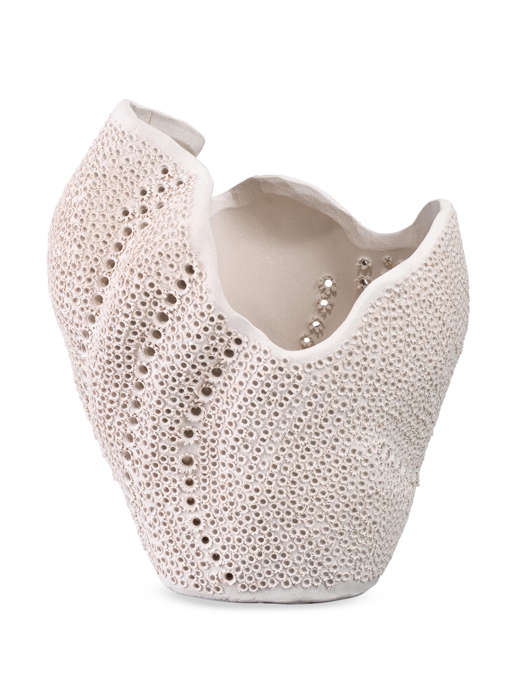 Jamie Young Co. Eclipse Porcelain Vase - White