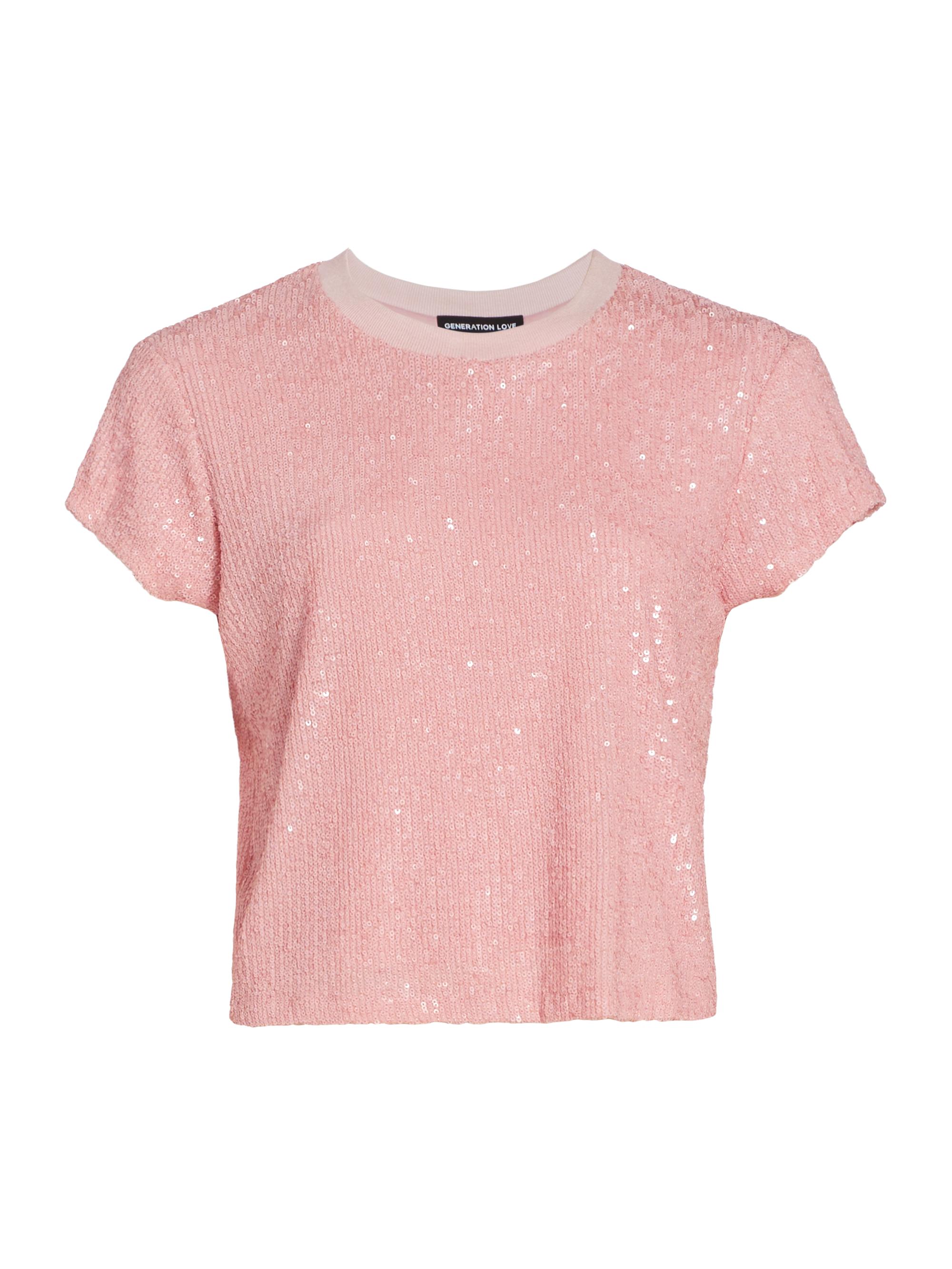 Generation Love Kai Sequined T-Shirt | Saks Fifth Avenue