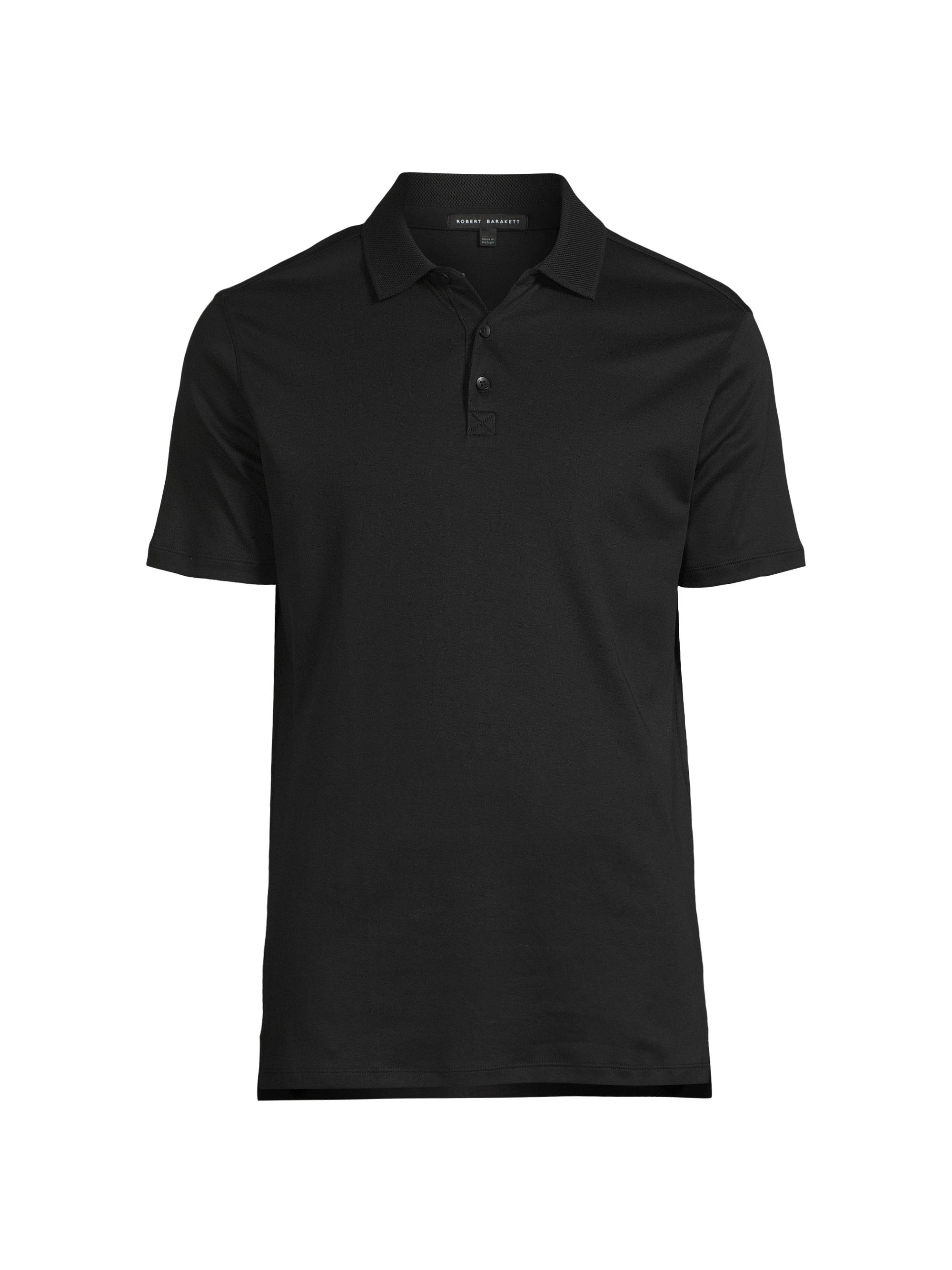Robert Barakett Men's Georgia Polo Shirt - Black | Thumbnail 7