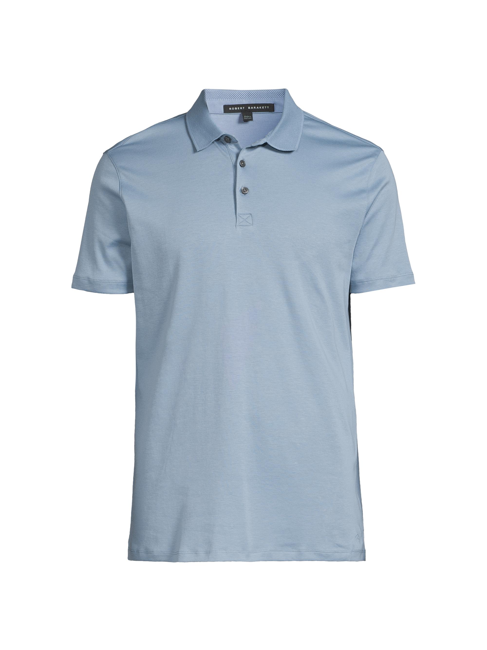 Robert Barakett Men's Georgia Polo Shirt - Dover Blue