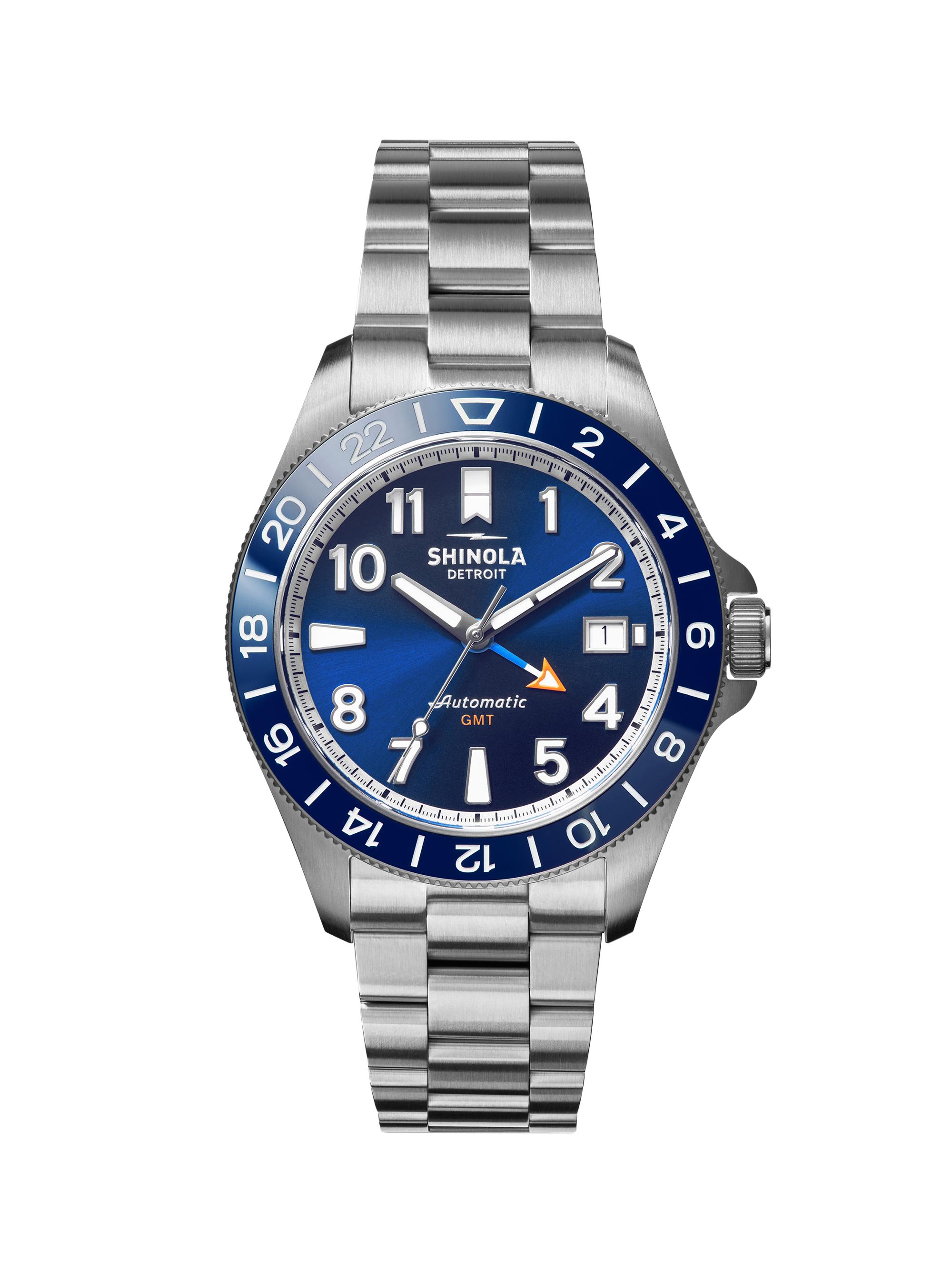 Shinola Men's Monster Automatic Watch - Navy